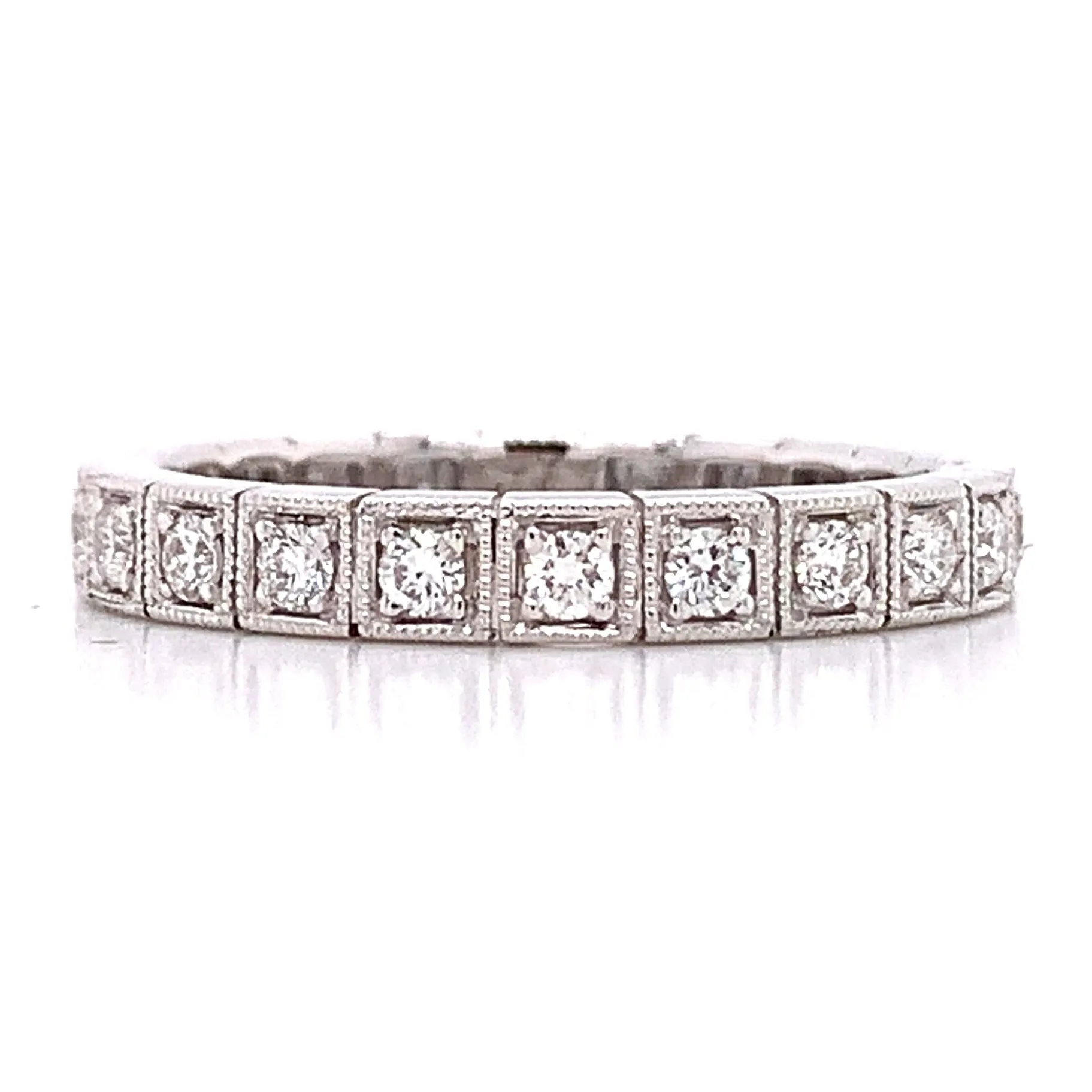 0.56CT T.W. Ladies Eternity Diamond Ring