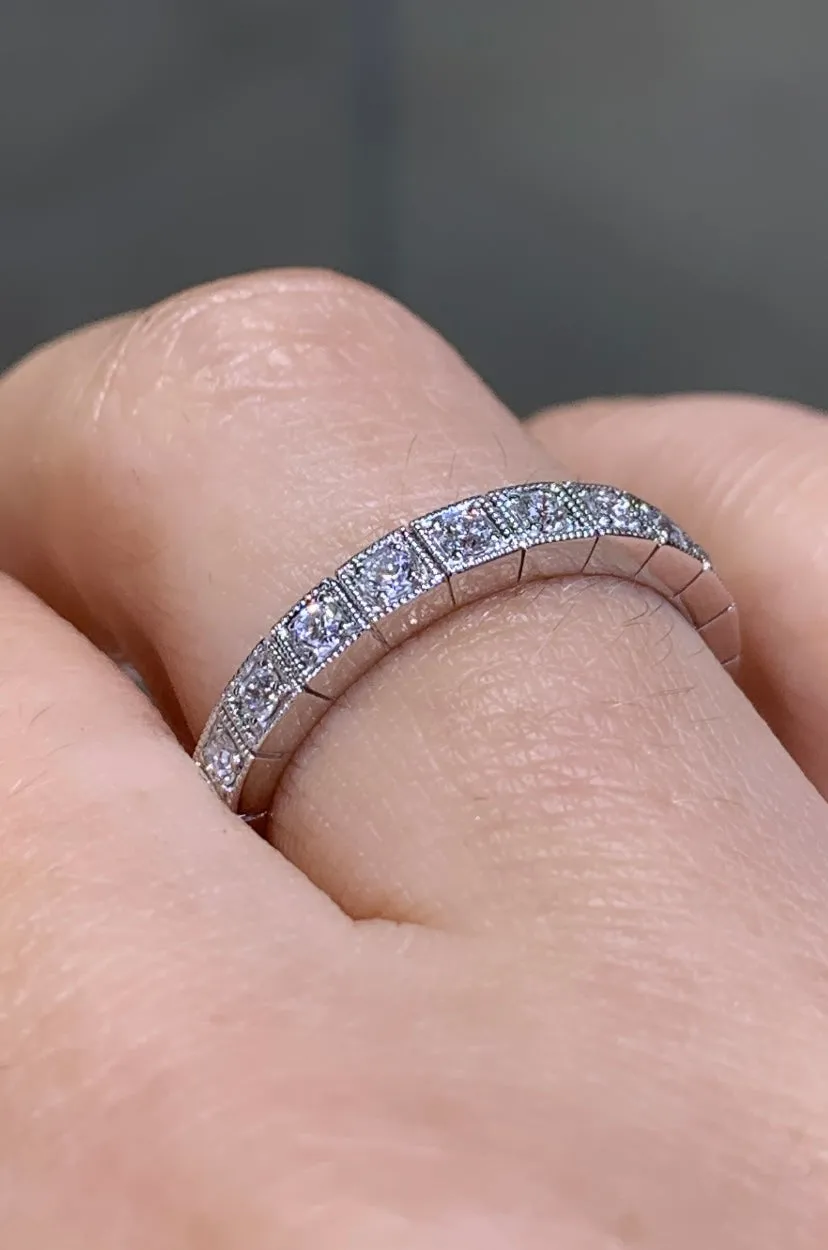0.56CT T.W. Ladies Eternity Diamond Ring