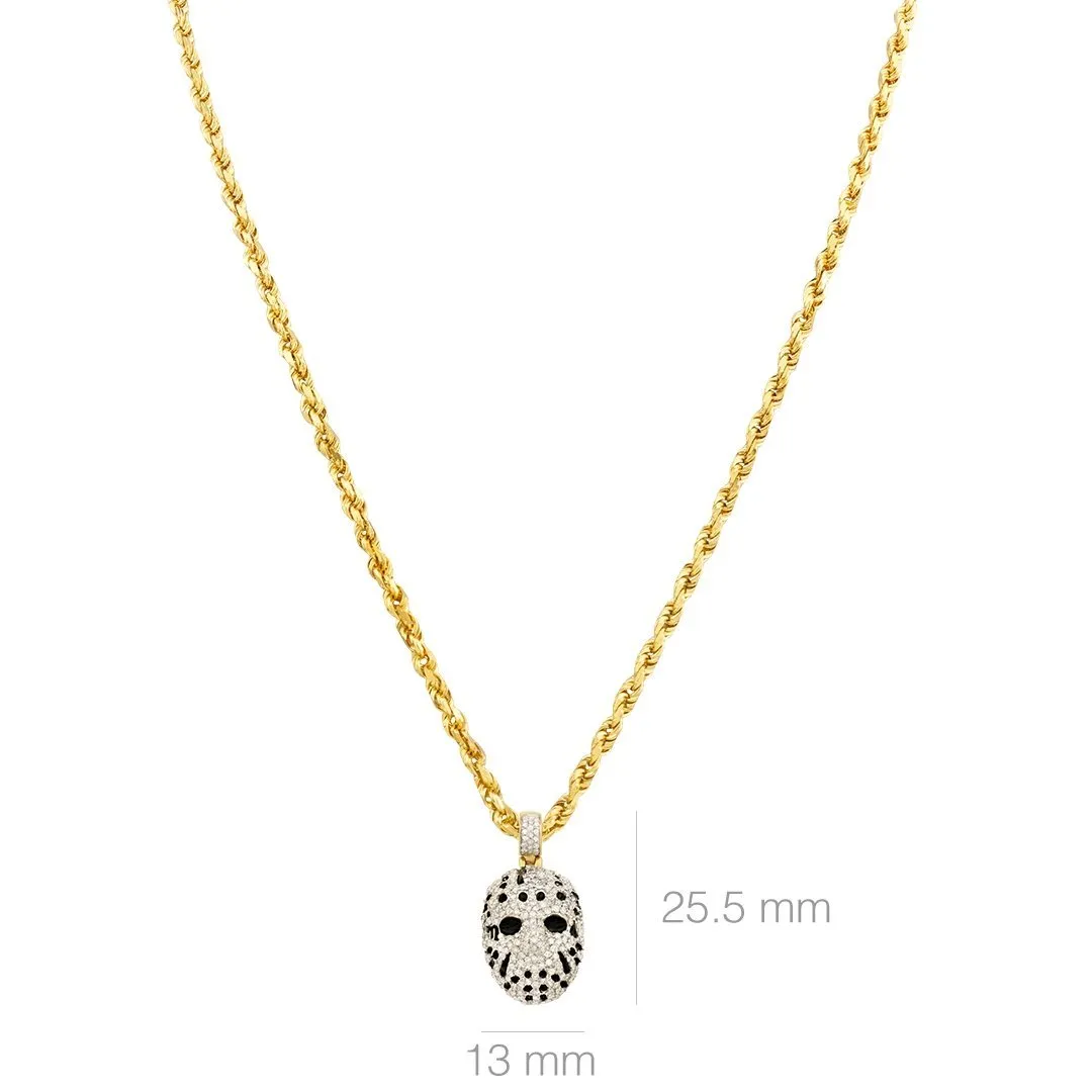 10k Yellow Gold Diamond Jason Pendant 1.02 Ctw