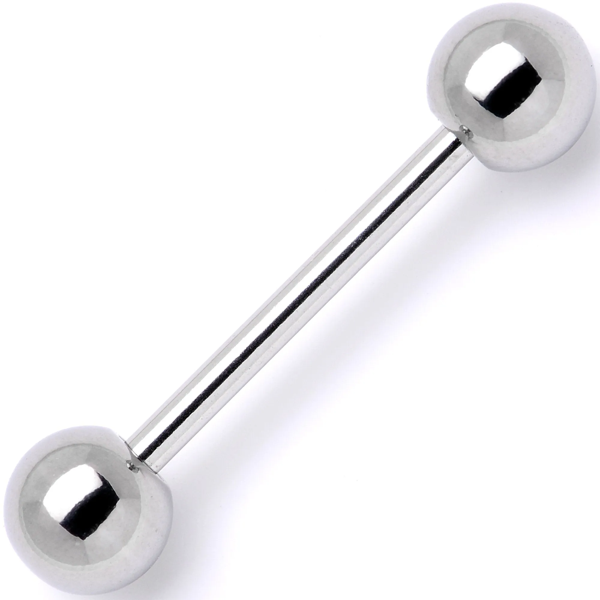 14 Gauge Stainless Steel Barbell Tongue Ring 5/8 6mm