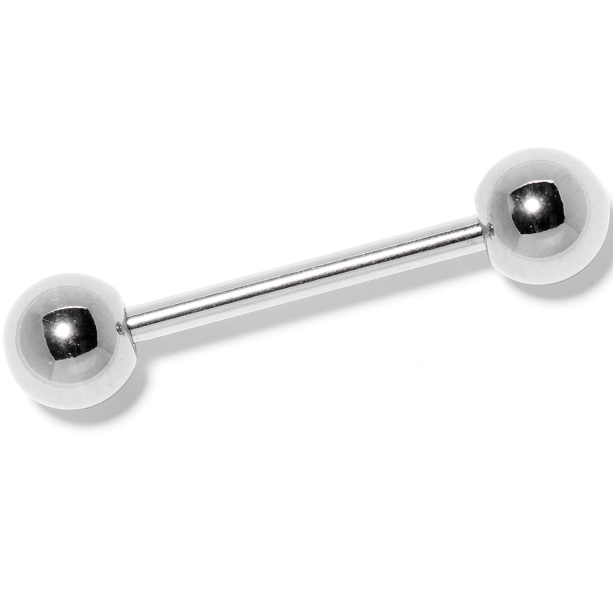 14 Gauge Stainless Steel Barbell Tongue Ring 5/8 6mm