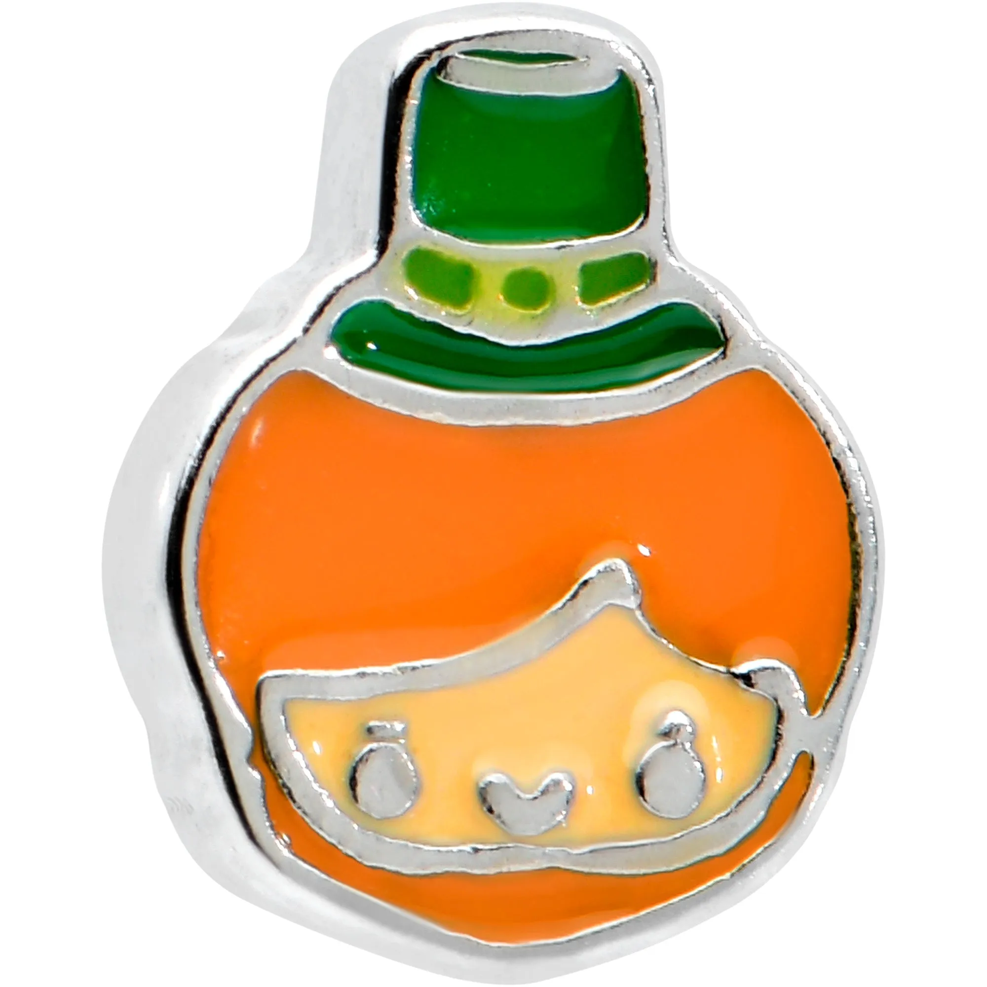16 Gauge 1/4 Sweet Happy Leprechaun St Patricks Cartilage Tragus Earring