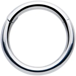 16 Gauge 7mm 316L Surgical Steel Precision Hinged Segment Hoop