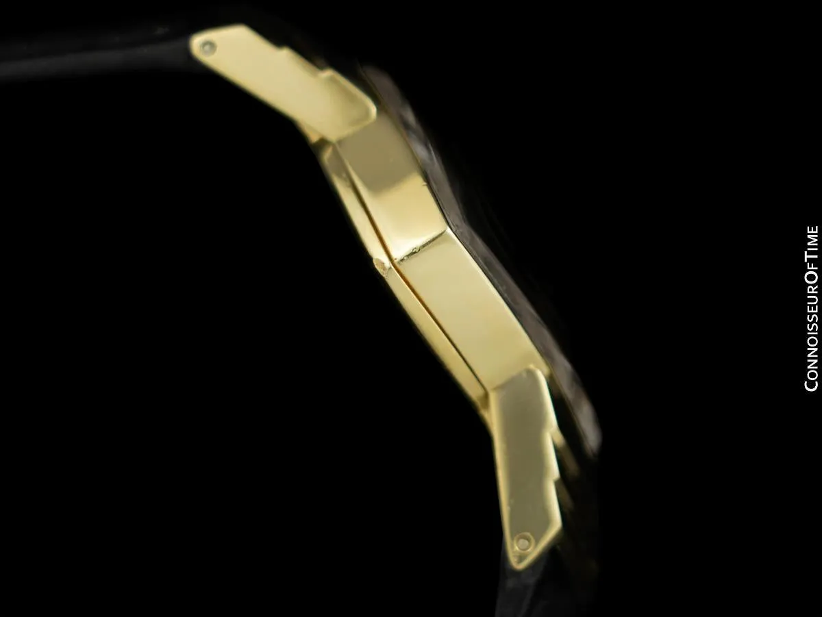 1950's Hamilton Electric Ventura "500" Model Vintage Mens Assymetric Wristwatch - 14K Gold