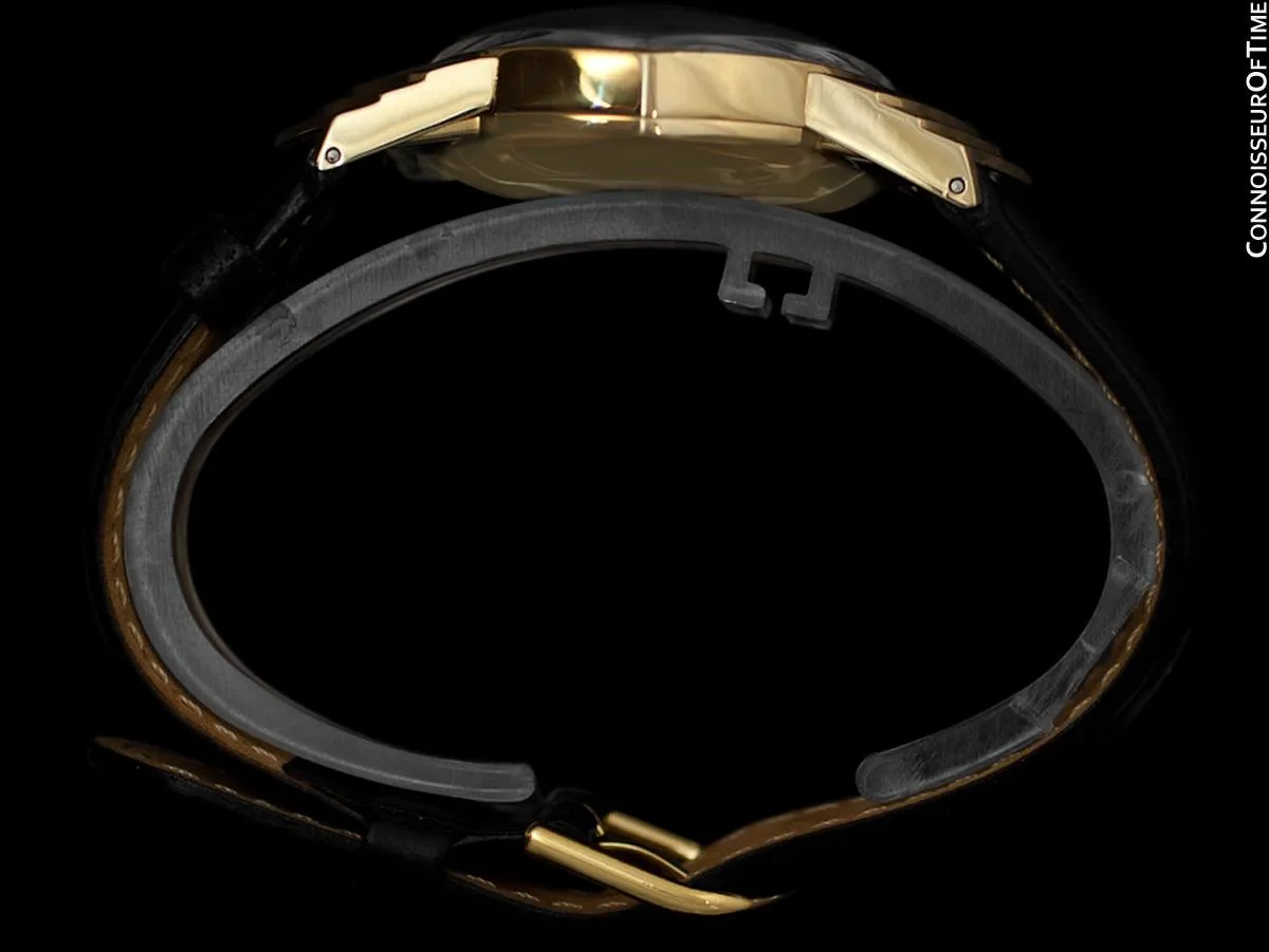 1950's Hamilton Electric Ventura "500" Model Vintage Mens Assymetric Wristwatch - 14K Gold