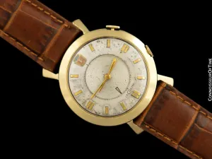 1955 Jaeger-LeCoultre Memovox Vintage Mens Wrist Alarm, 10K Gold Filled - Ford Motor Co.