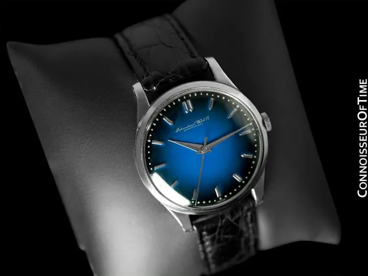 1958 IWC Vintage Mens Watch, Caliber 89 - Stainless Steel