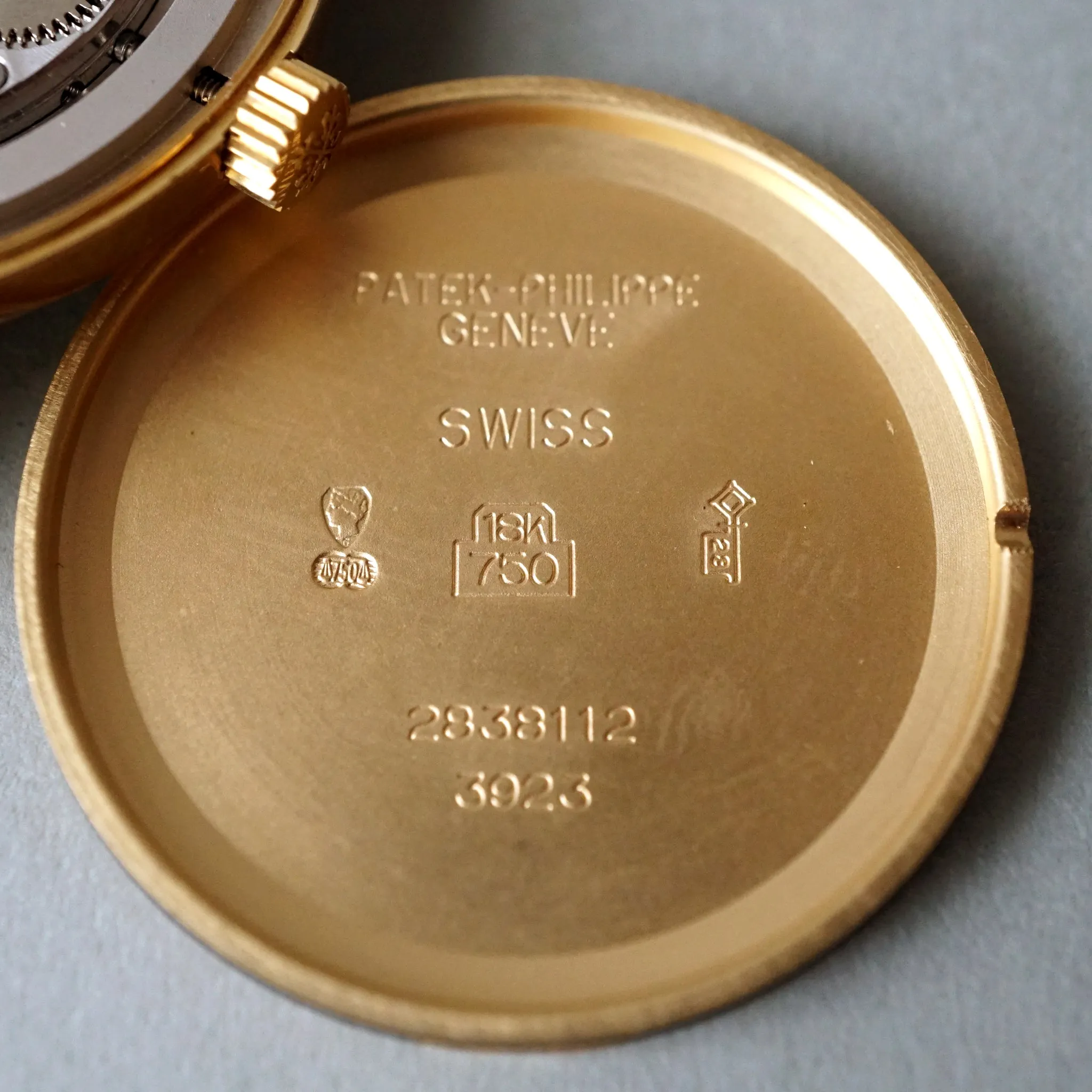 1987 PATEK PHILIPPE CALATRAVA YG REF.3923 MANUAL WINDING WATCH
