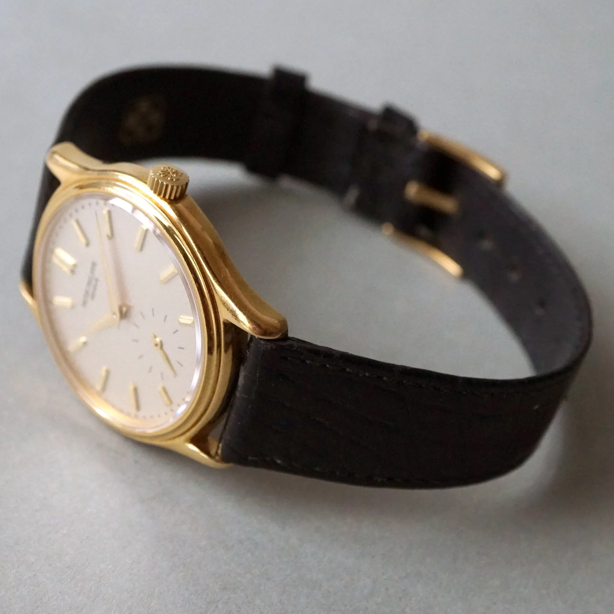 1987 PATEK PHILIPPE CALATRAVA YG REF.3923 MANUAL WINDING WATCH