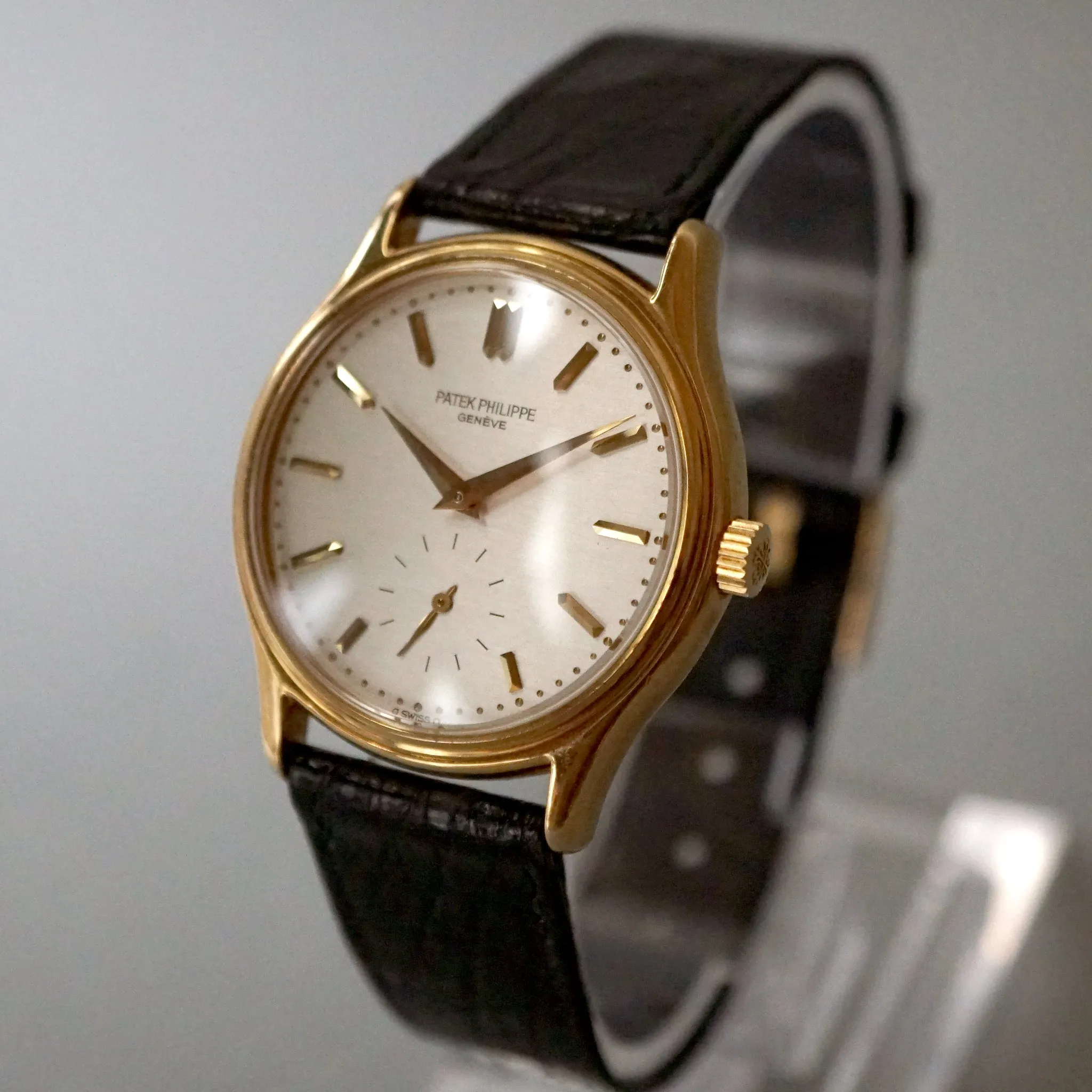 1987 PATEK PHILIPPE CALATRAVA YG REF.3923 MANUAL WINDING WATCH
