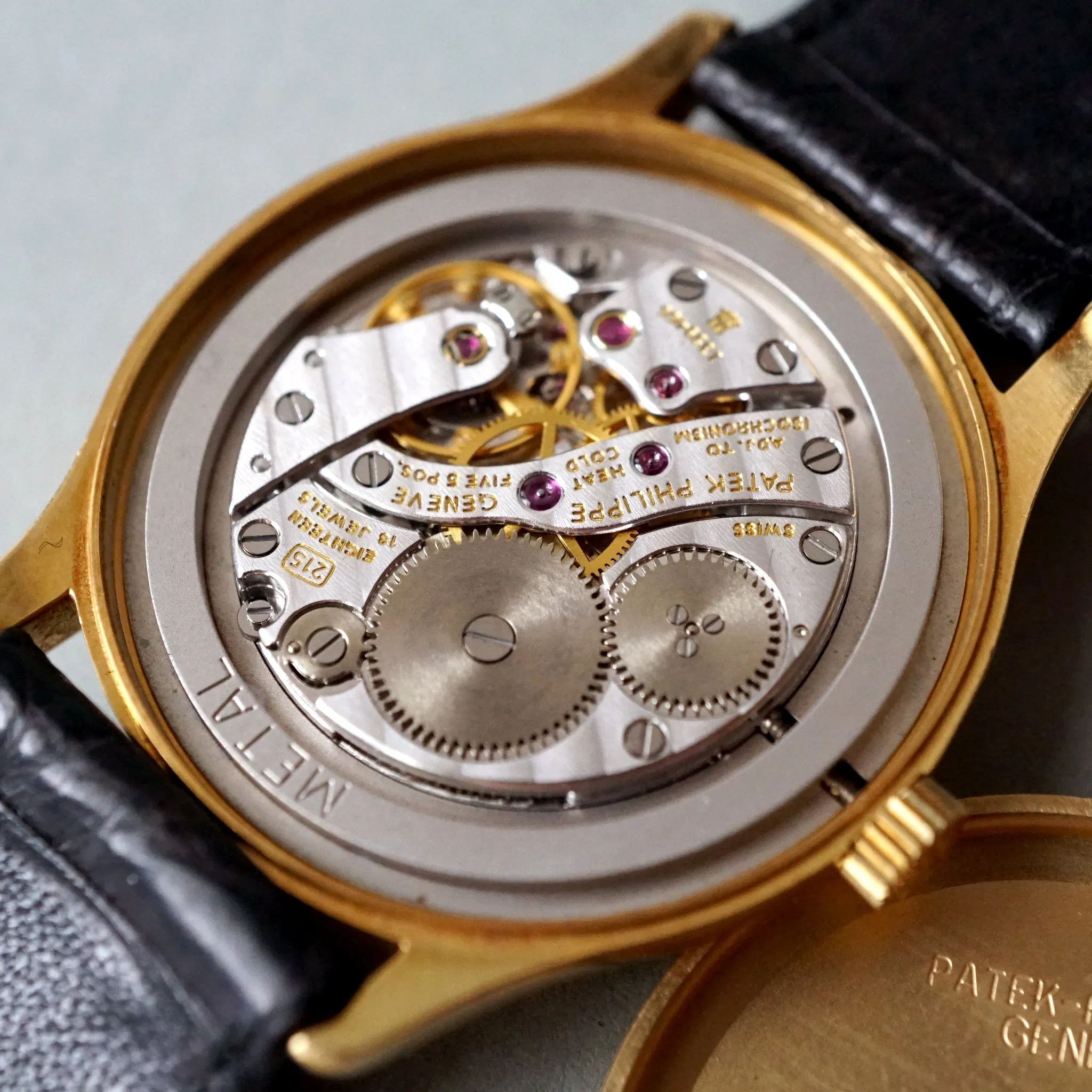 1987 PATEK PHILIPPE CALATRAVA YG REF.3923 MANUAL WINDING WATCH