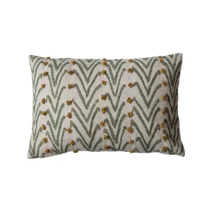 24" French Knots Pillow