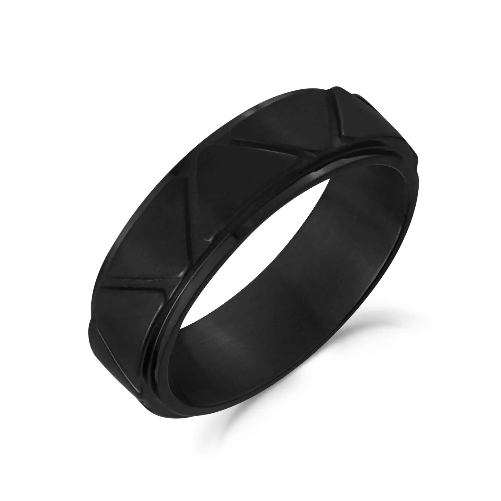 7mm Triangle Design Band