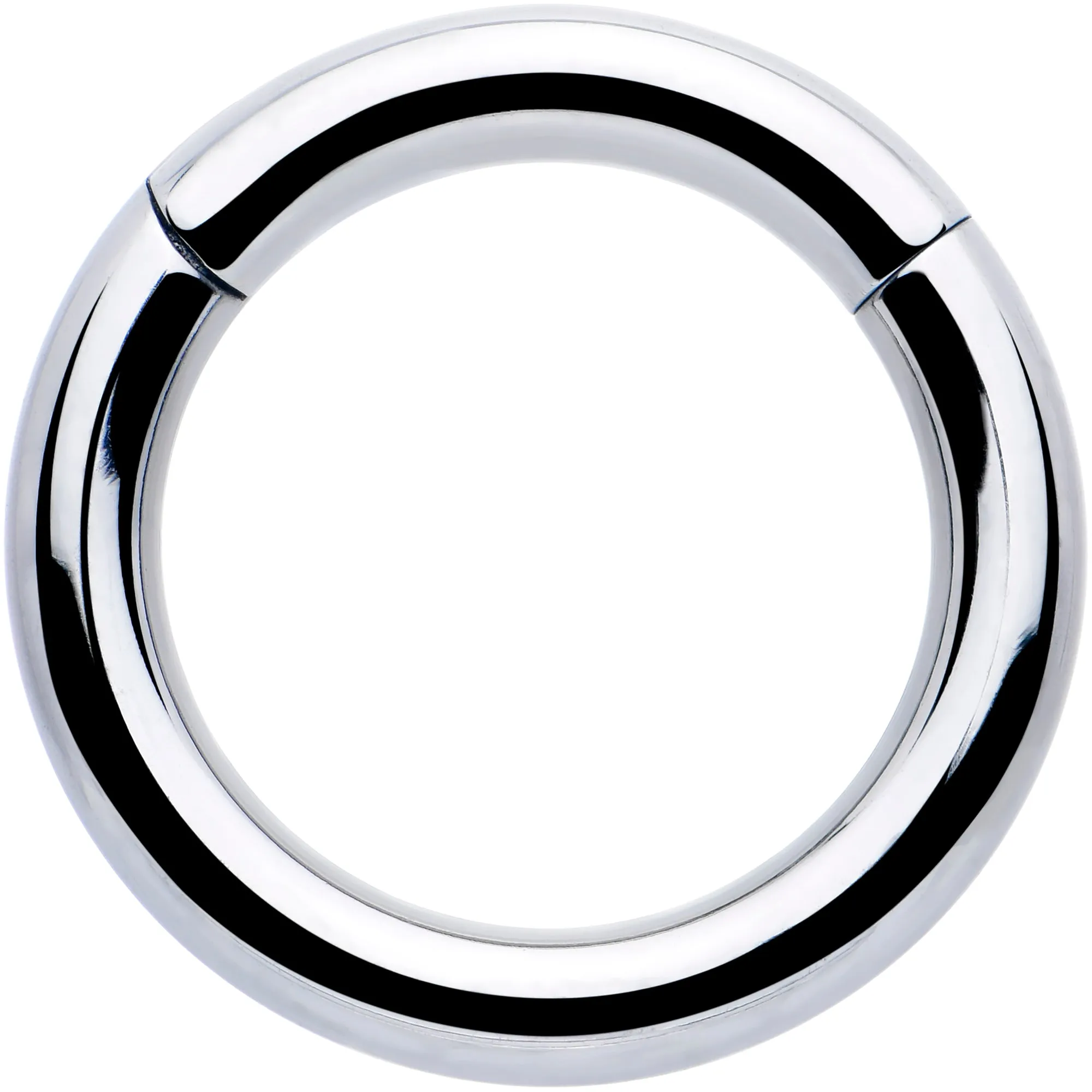 8 Gauge 9/16 316L Surgical Steel Precision Hinged Segment Hoop