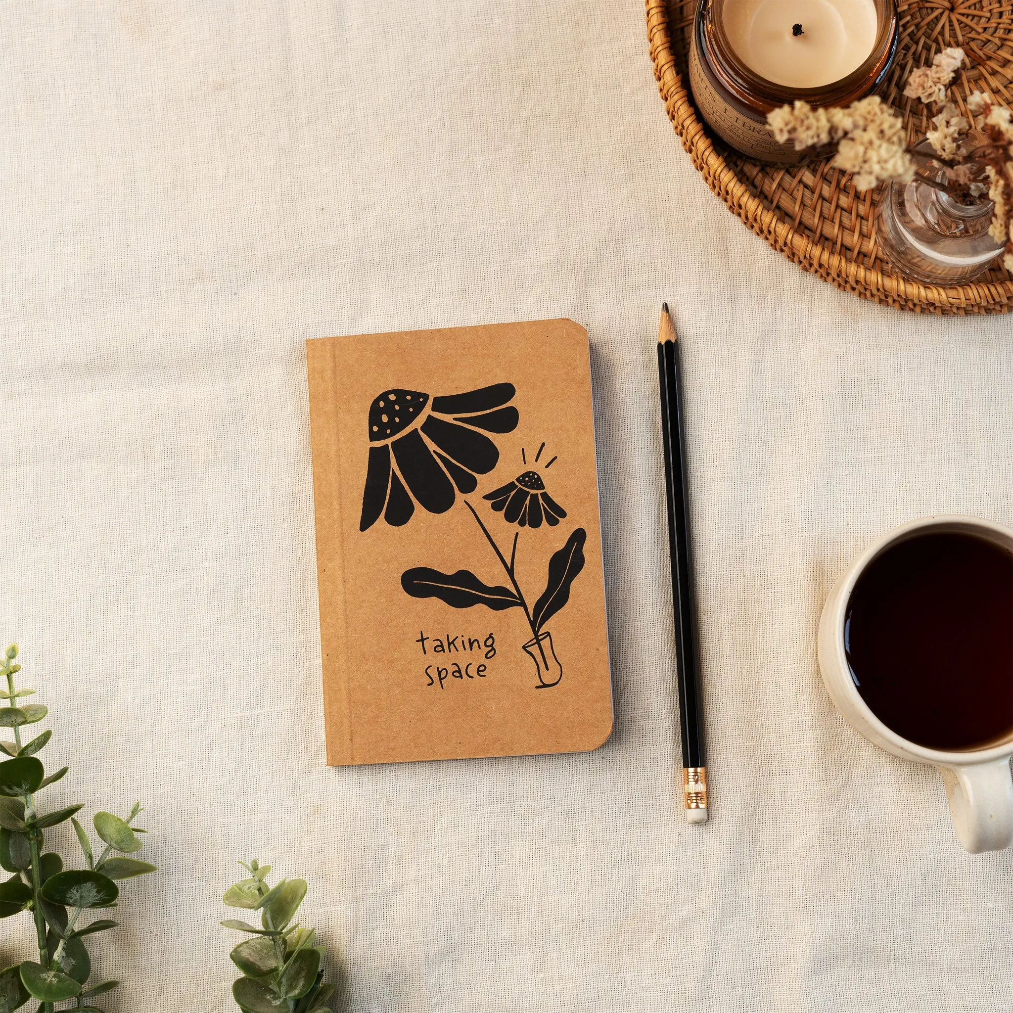 A6 Kraft Notebook / Taking Space