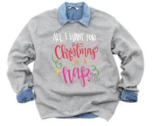 All I Want for Christmas is a Nap Adult Tee