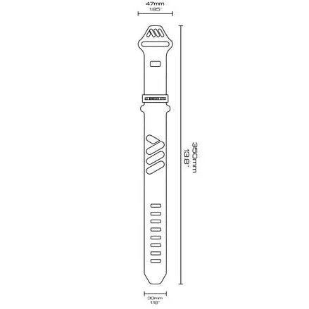 All Mountain Style OS Strap | Red