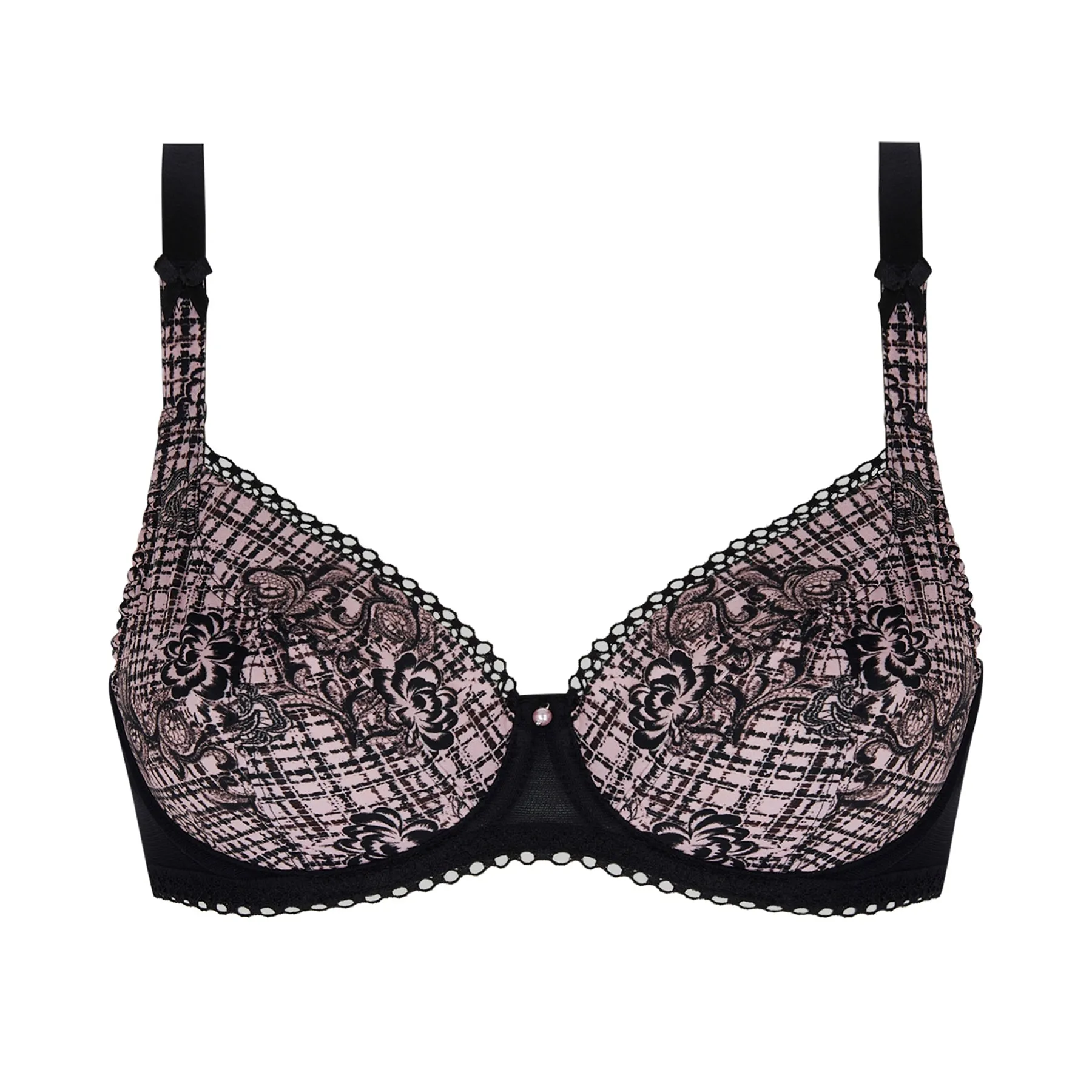 Antigel Tartan Glam Balcony Cup Bra