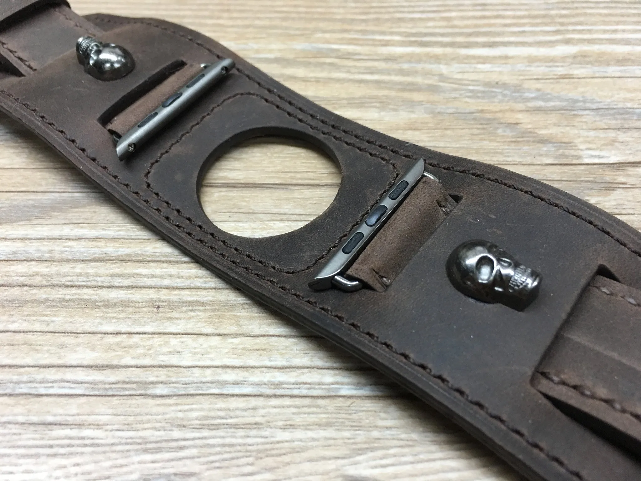 Apple Watch Band, Apple watch 44mm 42mm, Leather Watch Strap, Hermes Watch Band for Apple Watch 42mm