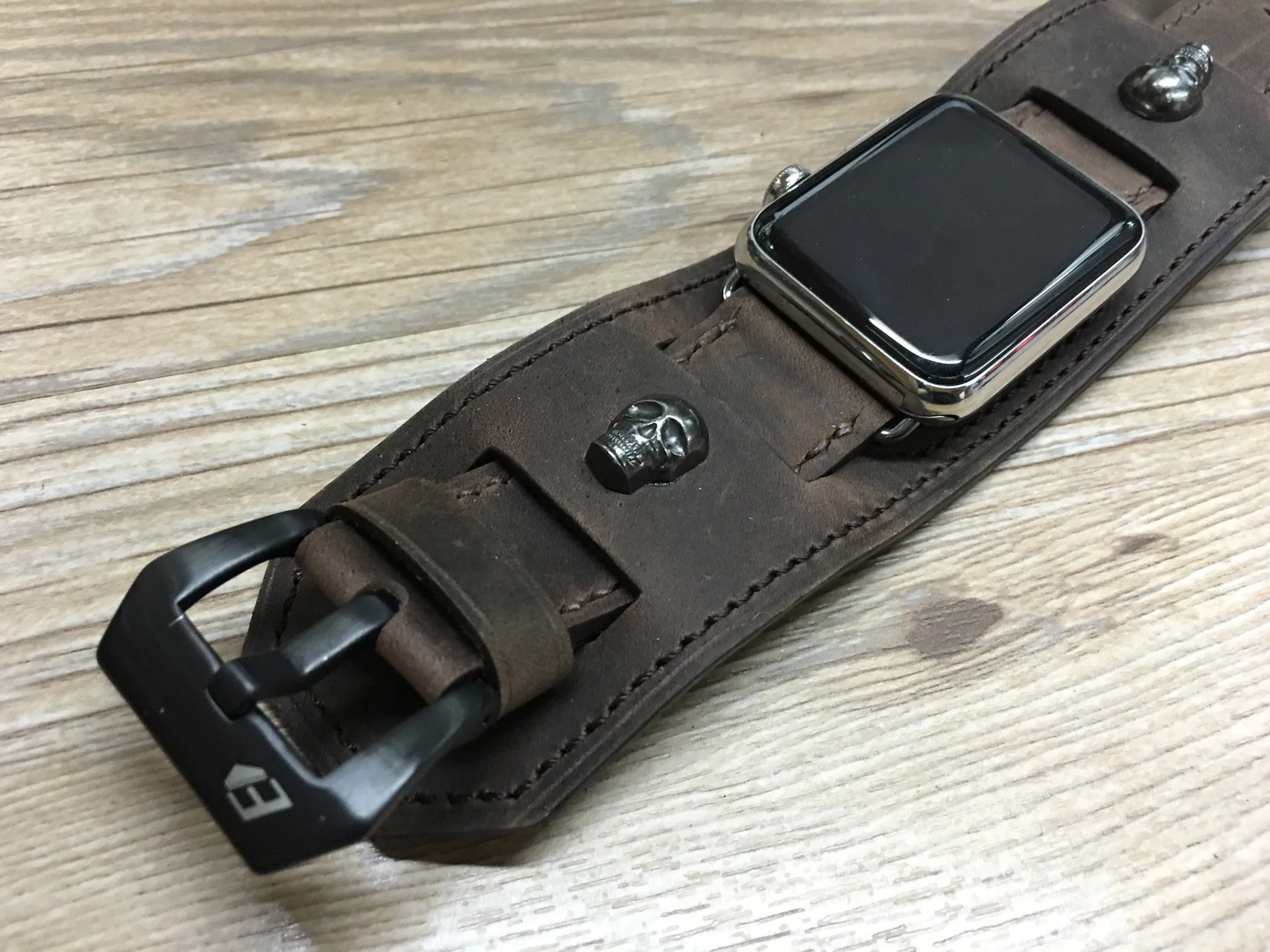 Apple Watch Band, Apple watch 44mm 42mm, Leather Watch Strap, Hermes Watch Band for Apple Watch 42mm