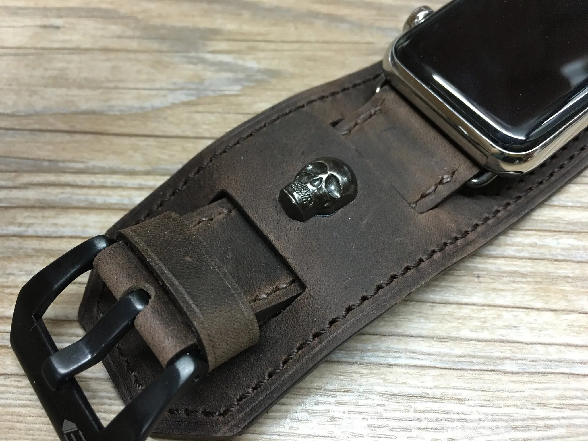 Apple Watch Band, Apple watch 44mm 42mm, Leather Watch Strap, Hermes Watch Band for Apple Watch 42mm