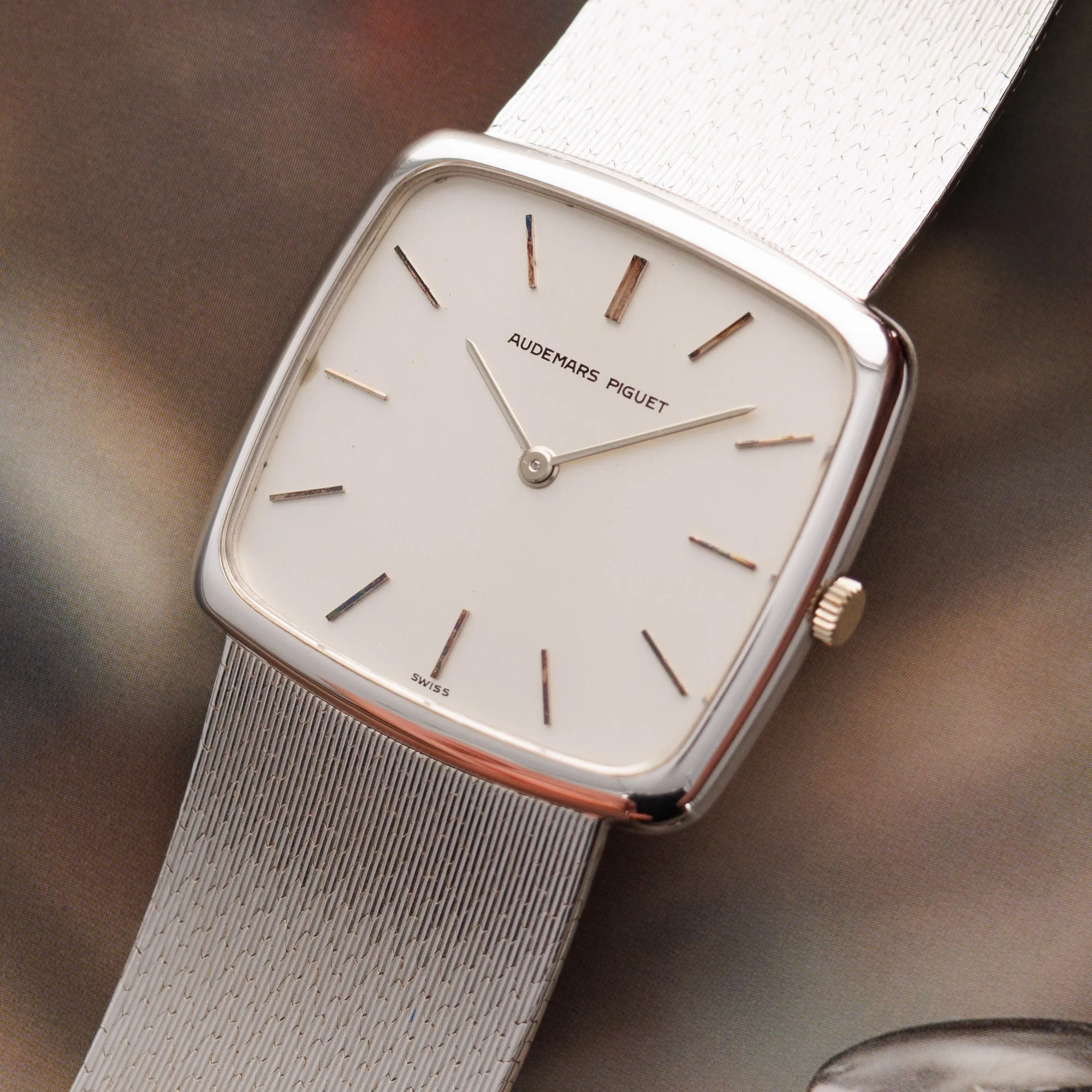 Audemars Piguet White Gold Mechanical Watch
