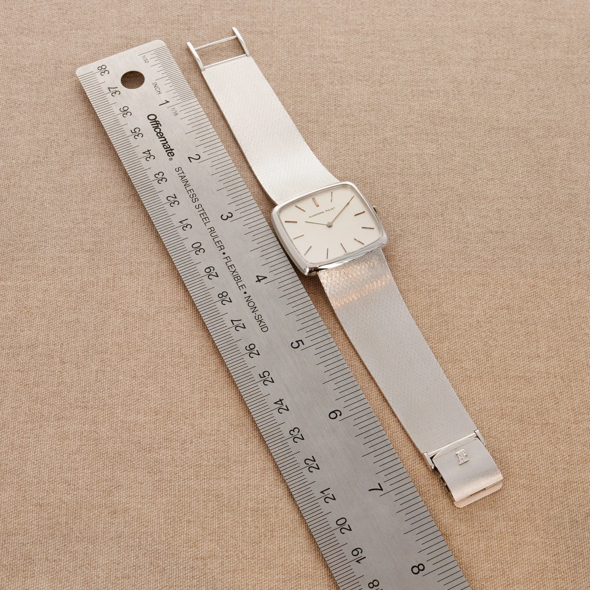 Audemars Piguet White Gold Mechanical Watch