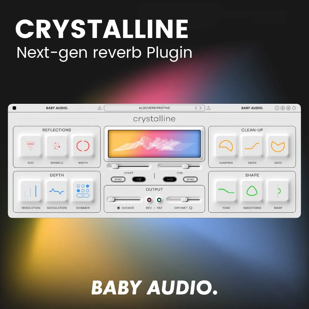 Baby Audio Crystalline - Next-Generation Algorithmic Reverb
