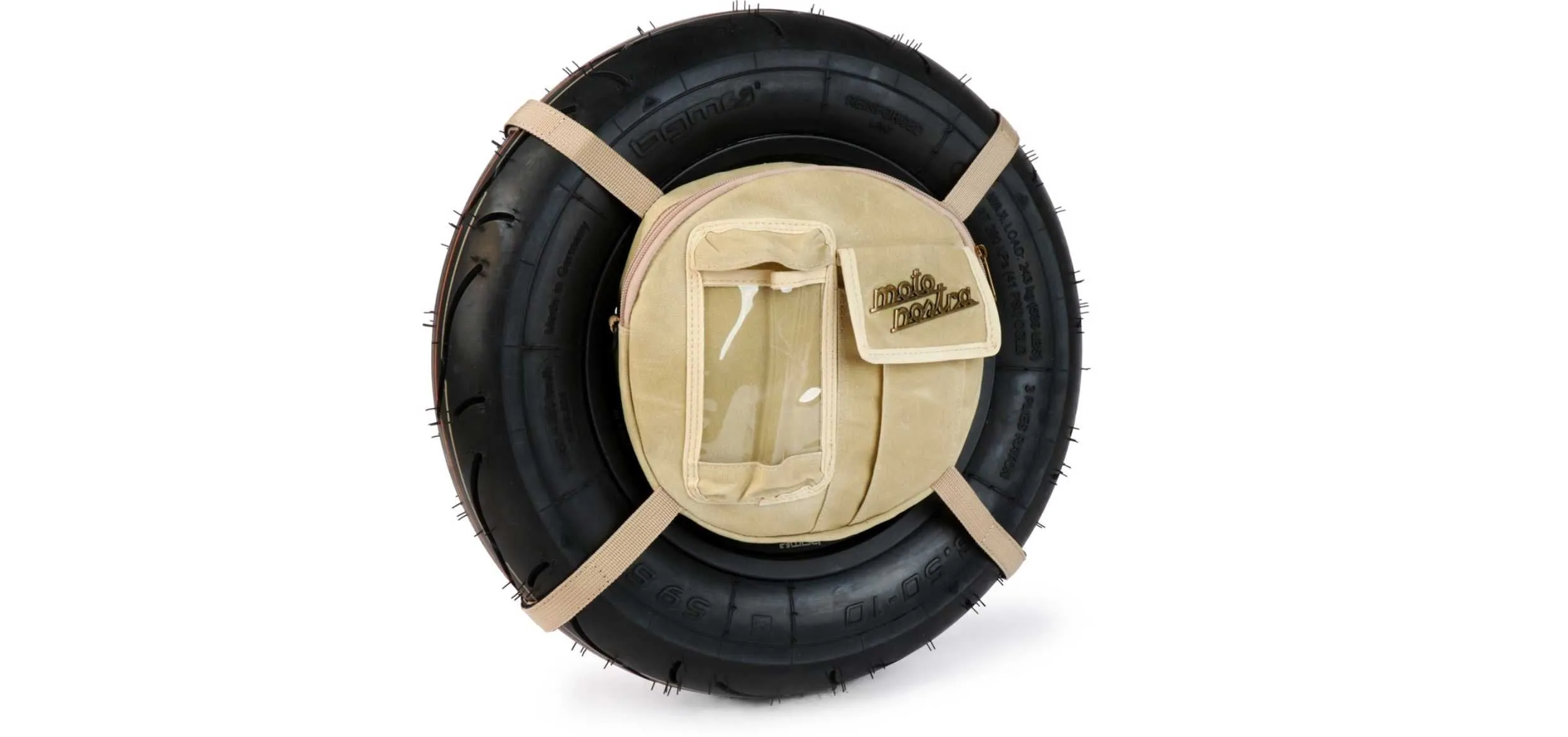 Bag for Spare Wheel MOTO NOSTRA Beige | Vespa 50/75/90/ 125/150