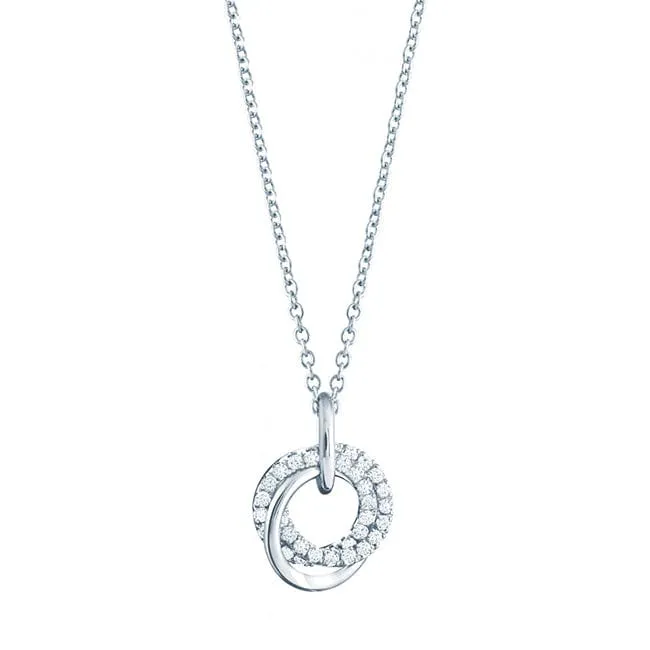 Birks Les Plaisirs De Birks Pave Diamond Circles Pendant