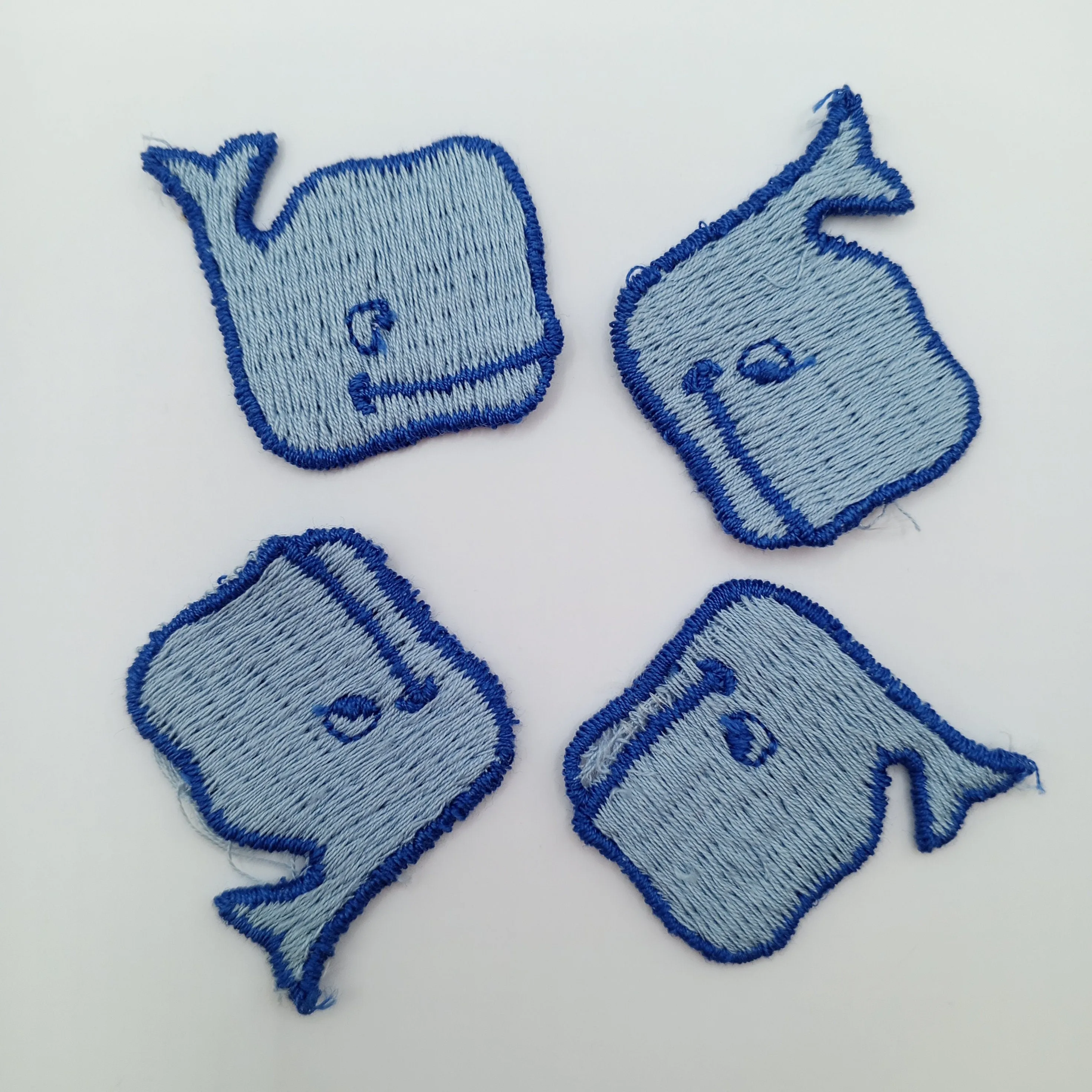 Blue whale Patches sewing appliqué #463