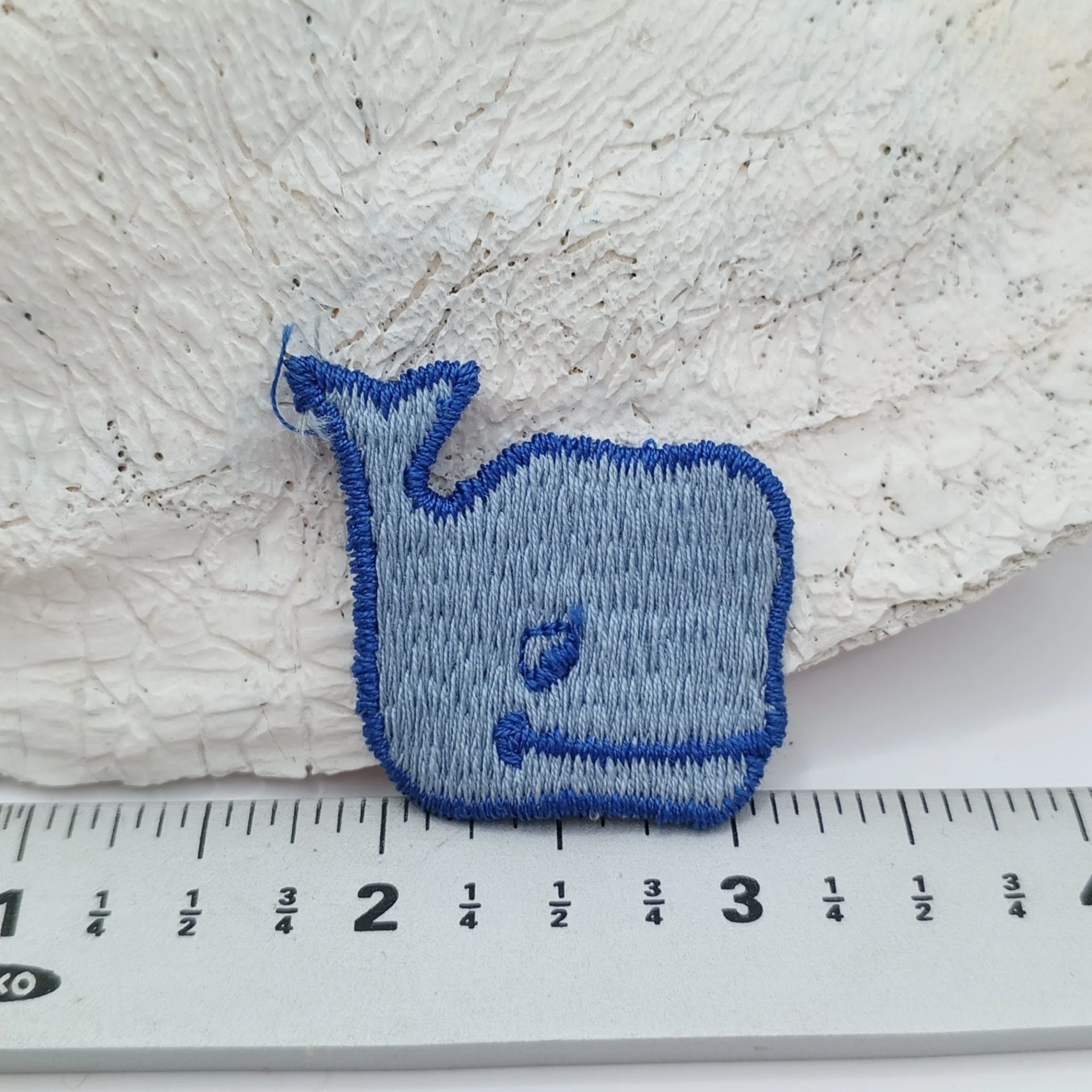 Blue whale Patches sewing appliqué #463