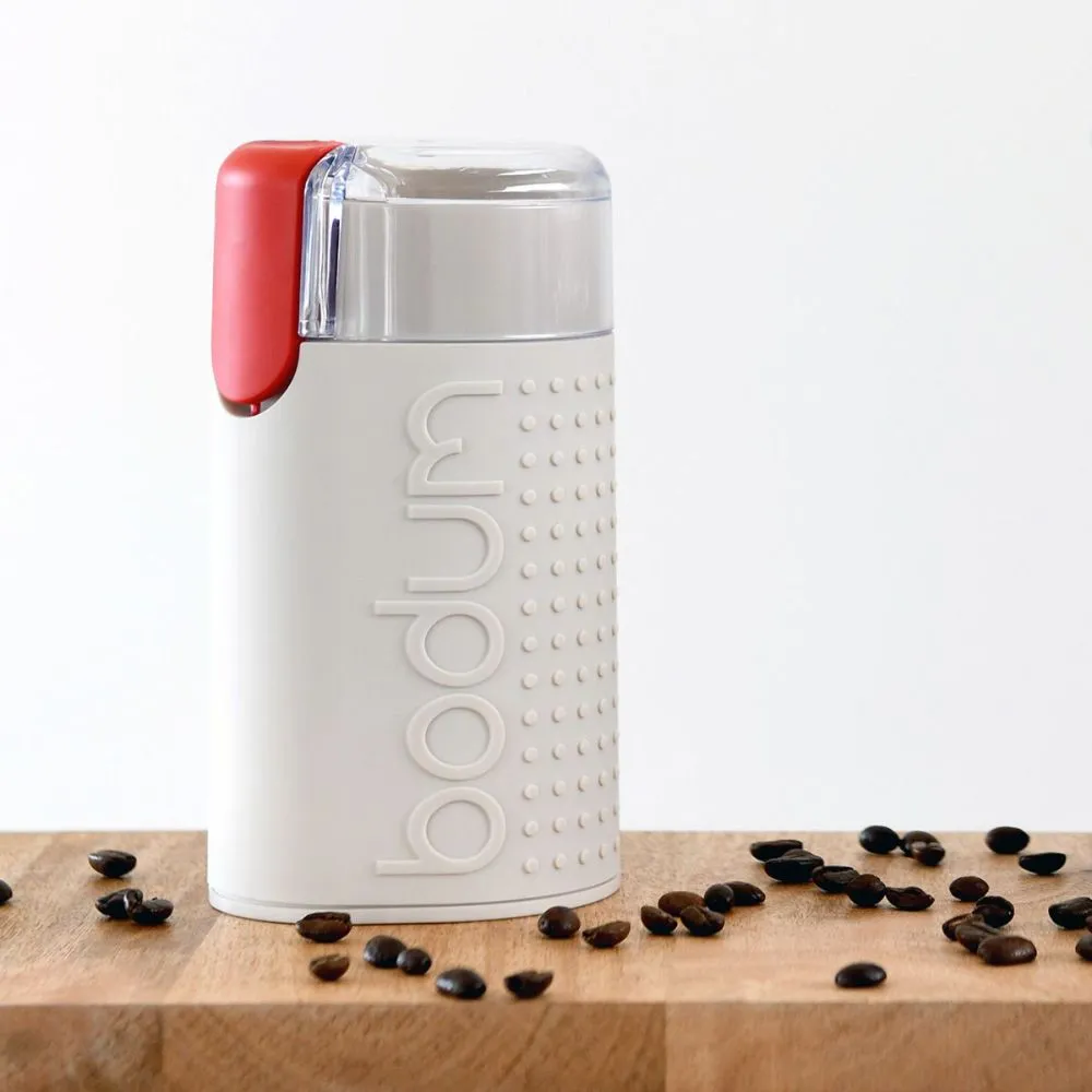 Bodum Bistro Electric Coffee Grinder 150W (Off-White)