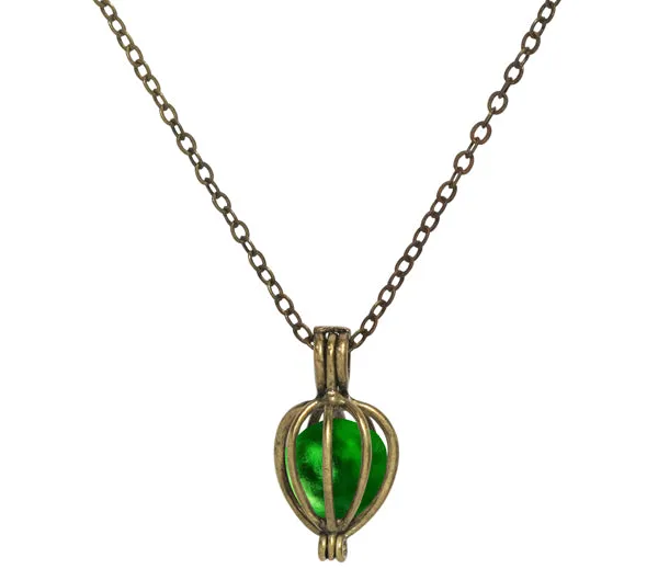 Brass Drop Necklace