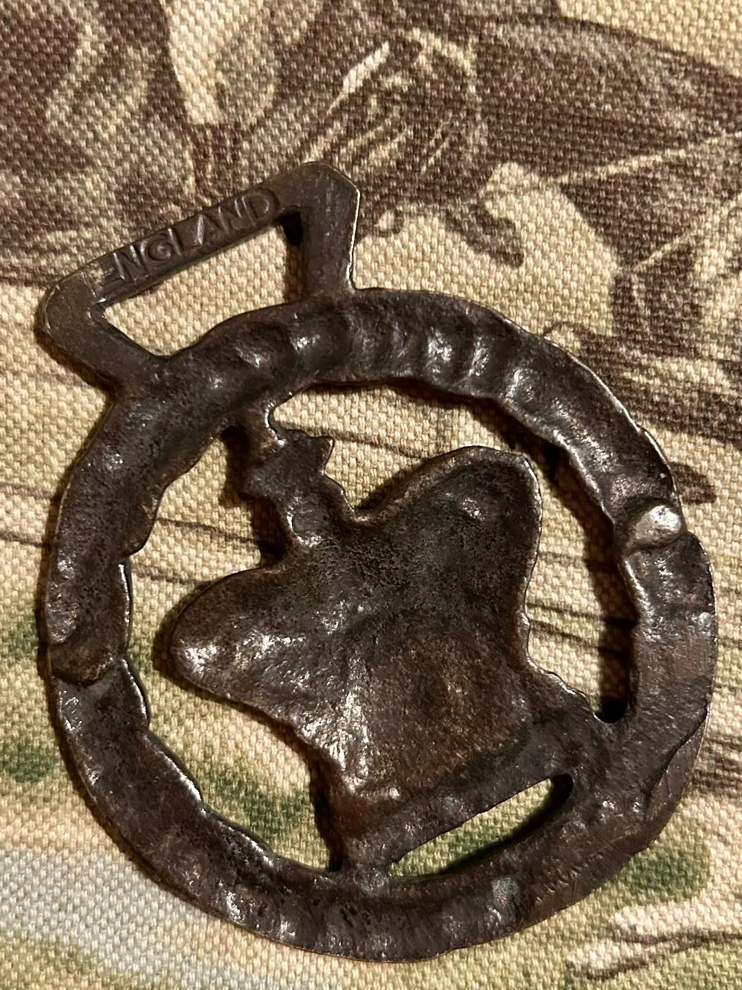 Brass English Crown Vintage