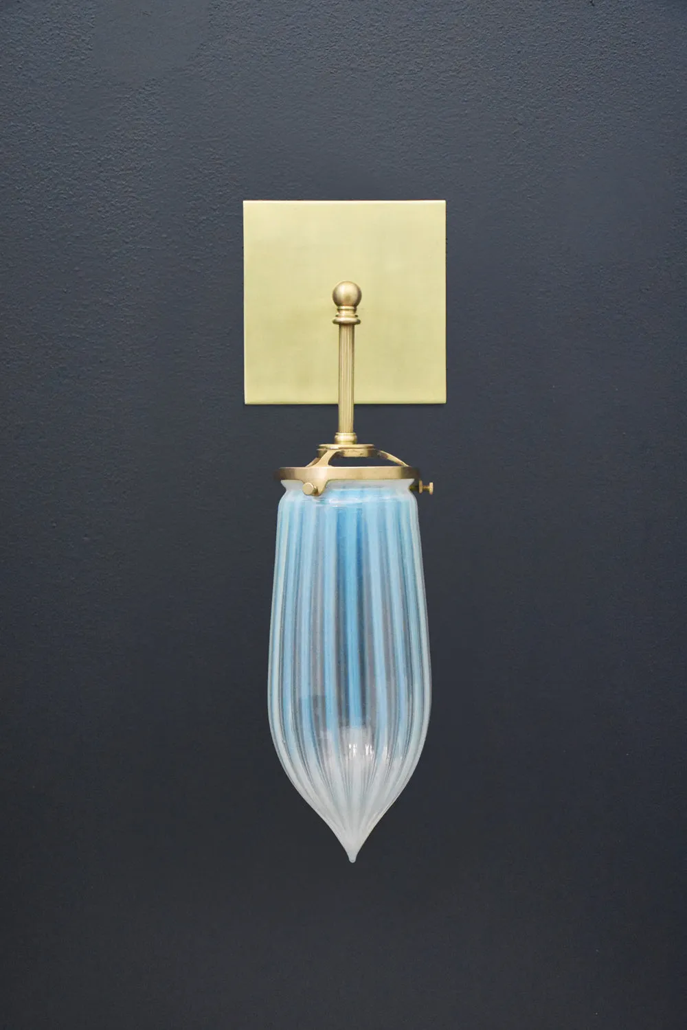 Brilliant Glass Drop Sconce