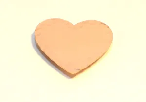 Bronze Hammered Heart Magnet