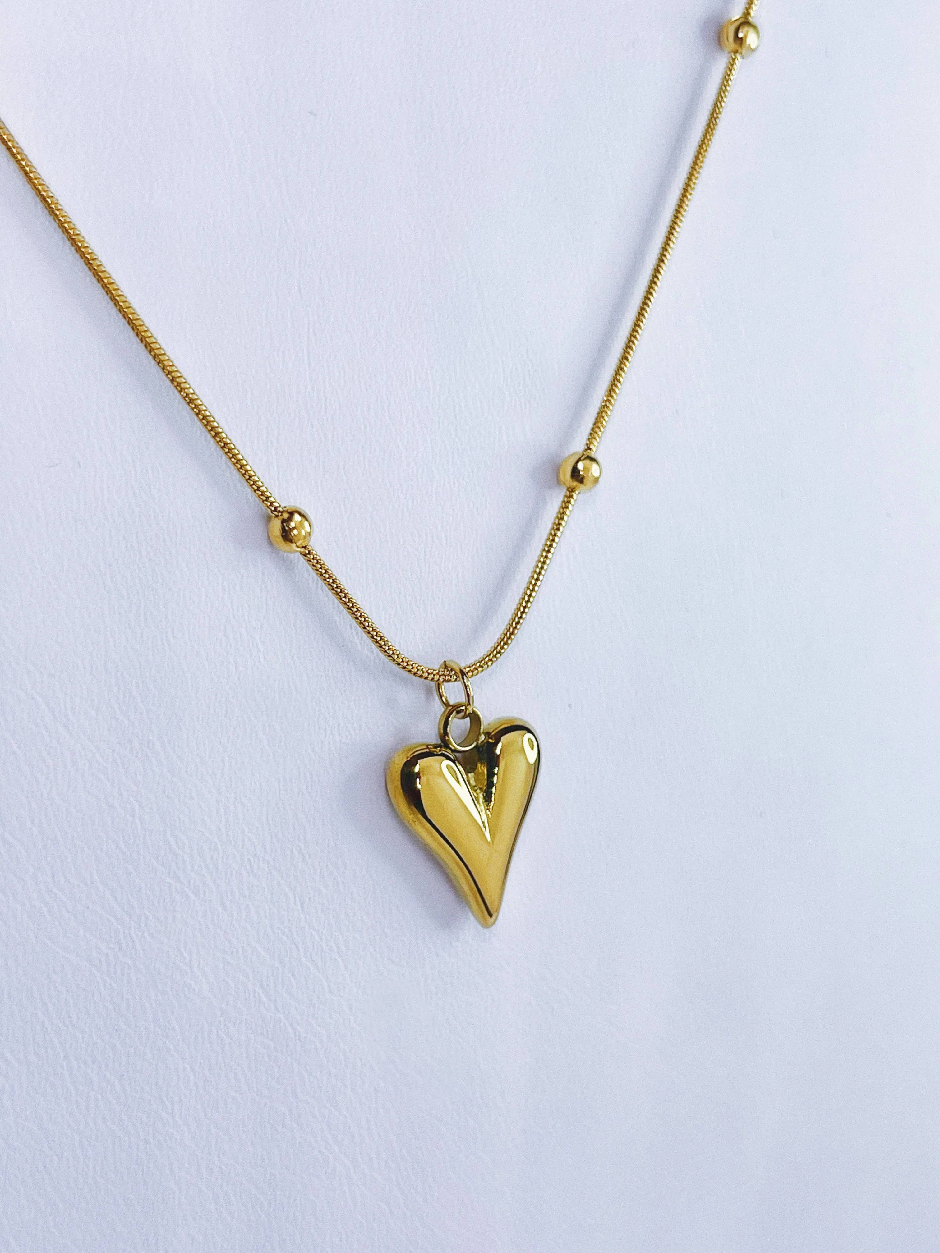 Bubble Heart Necklace