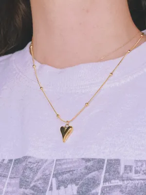 Bubble Heart Necklace