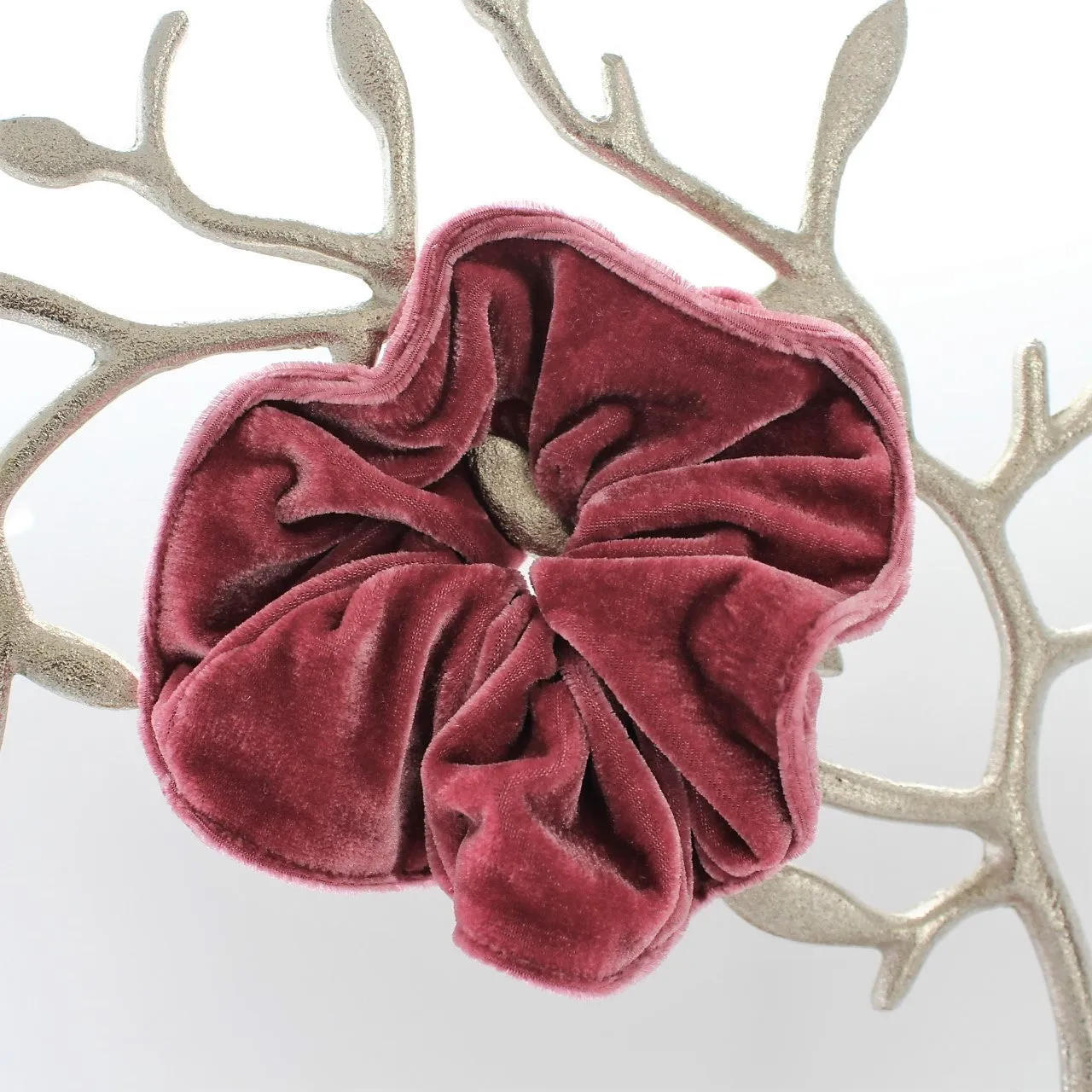 Burgundy Scrunchies