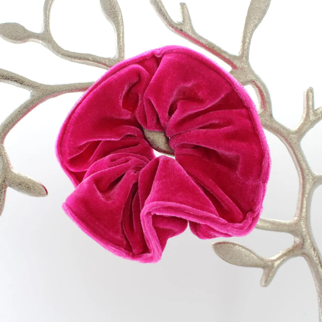 Burgundy Scrunchies