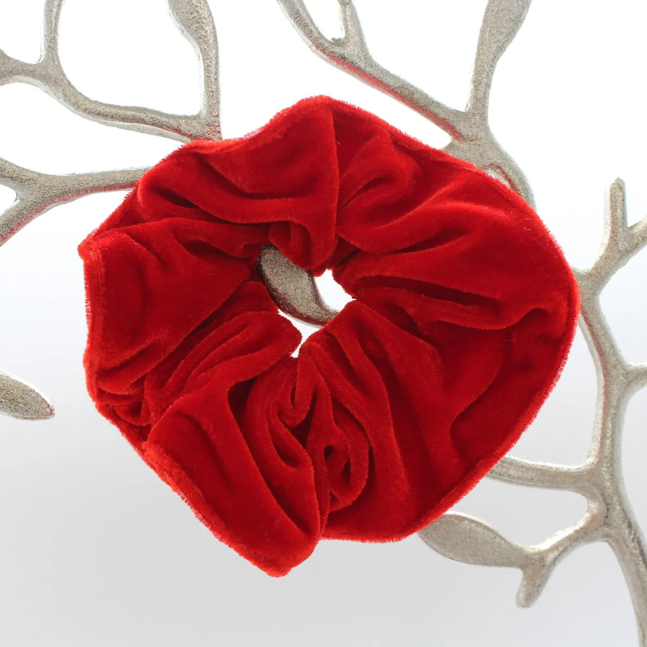 Burgundy Scrunchies