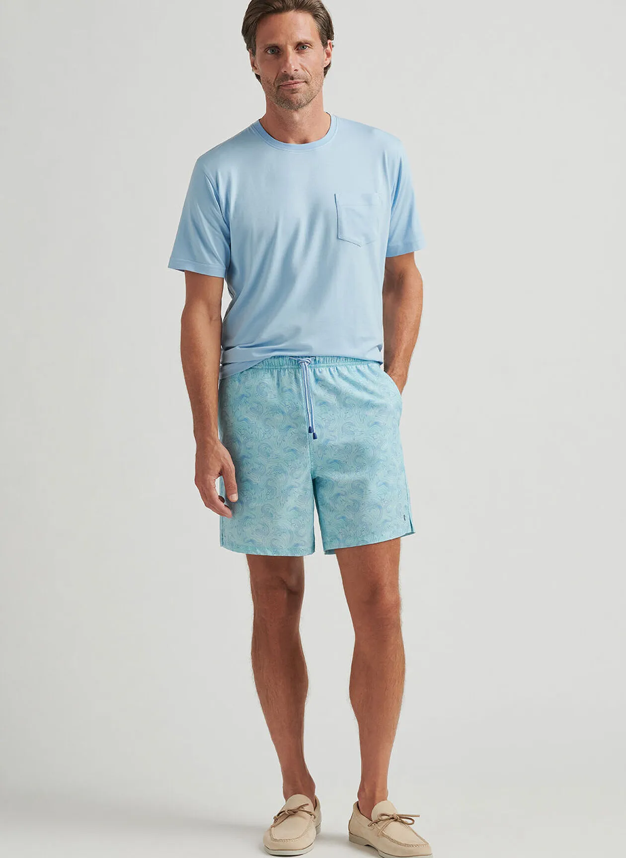 CAIMAN ISLANDS SWIM TRUNK - ICE MINT