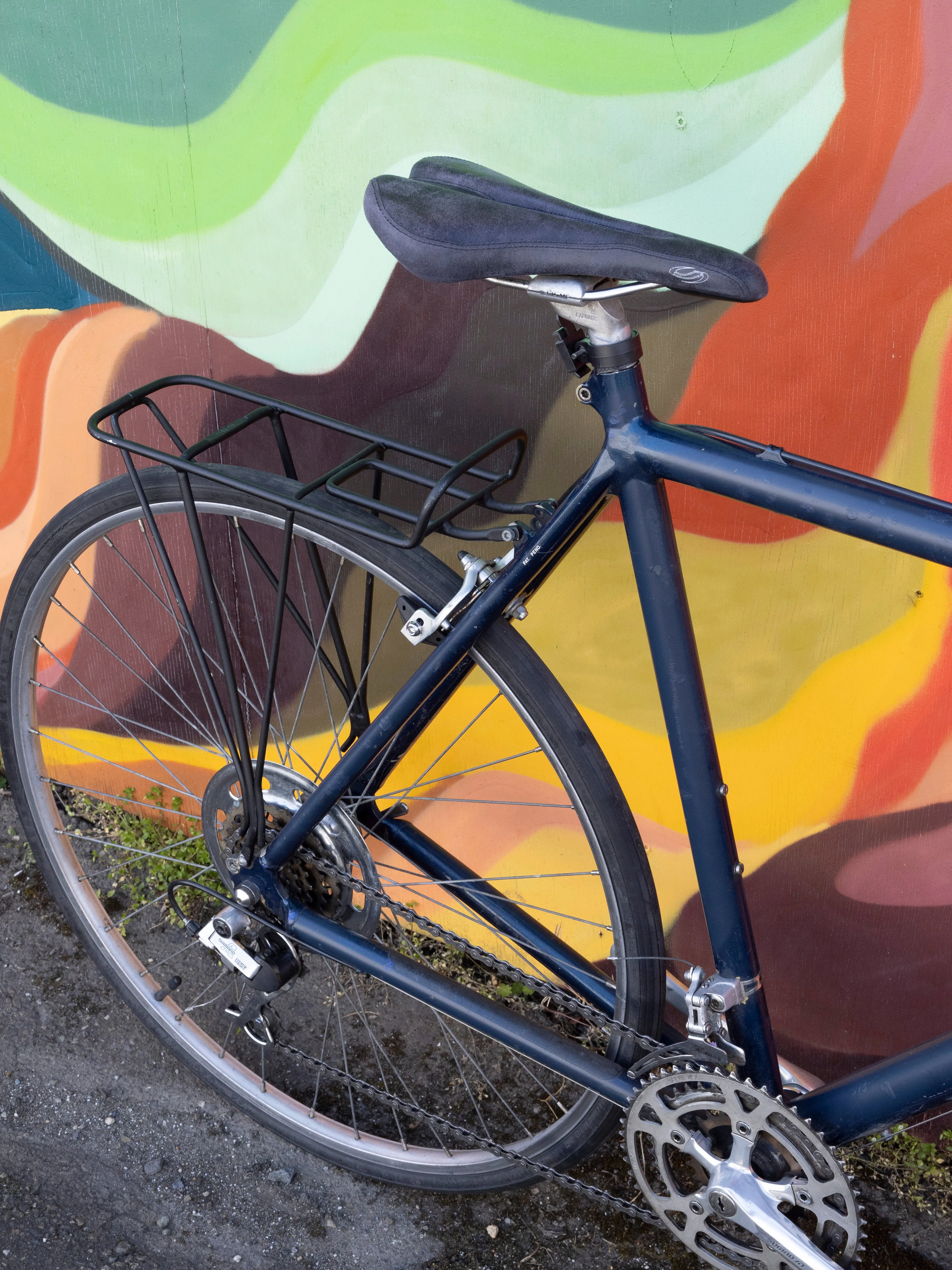 Cannondale aluminum commuter bike, navy blue, 58cm/Large