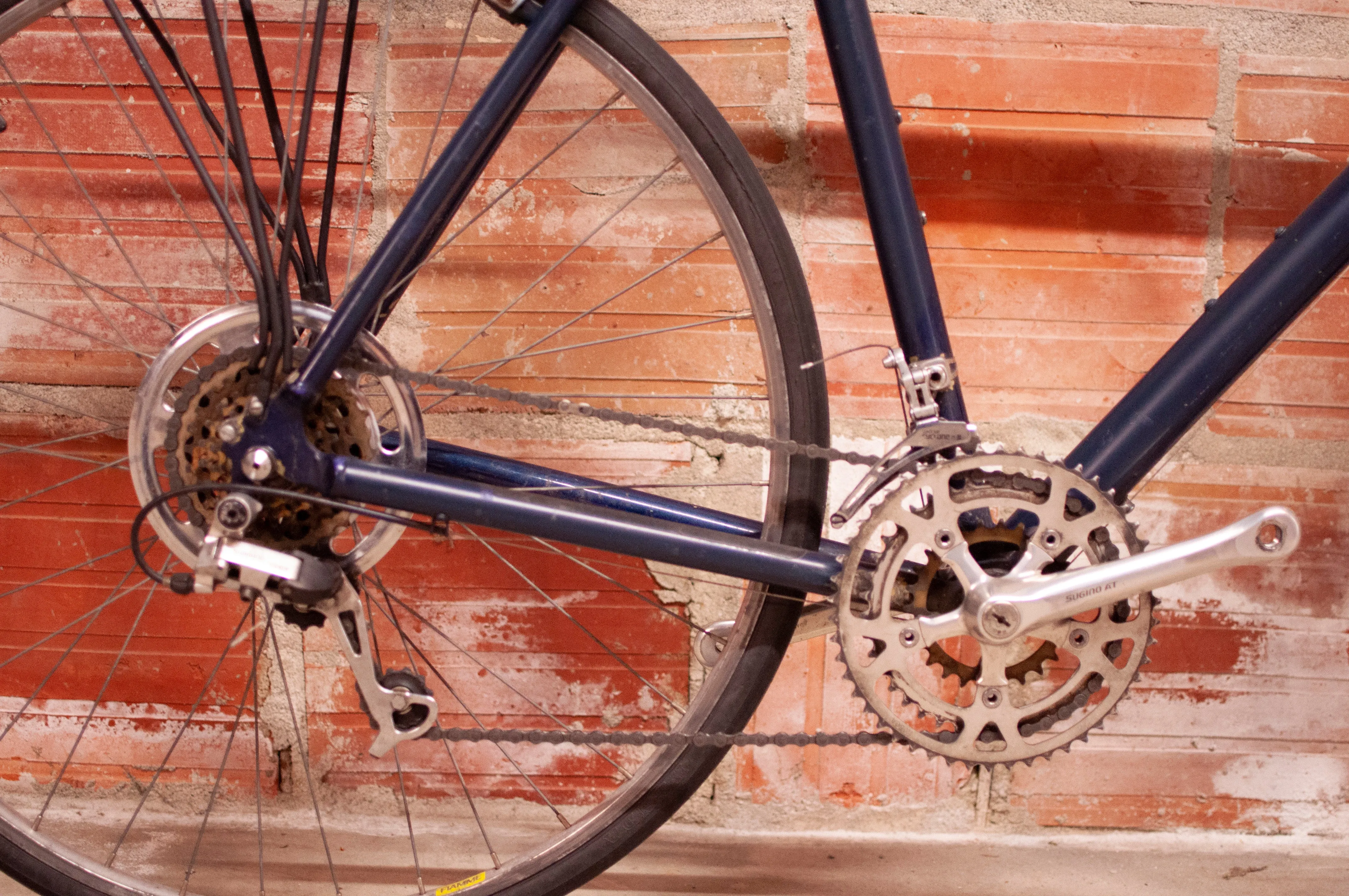 Cannondale aluminum commuter bike, navy blue, 58cm/Large