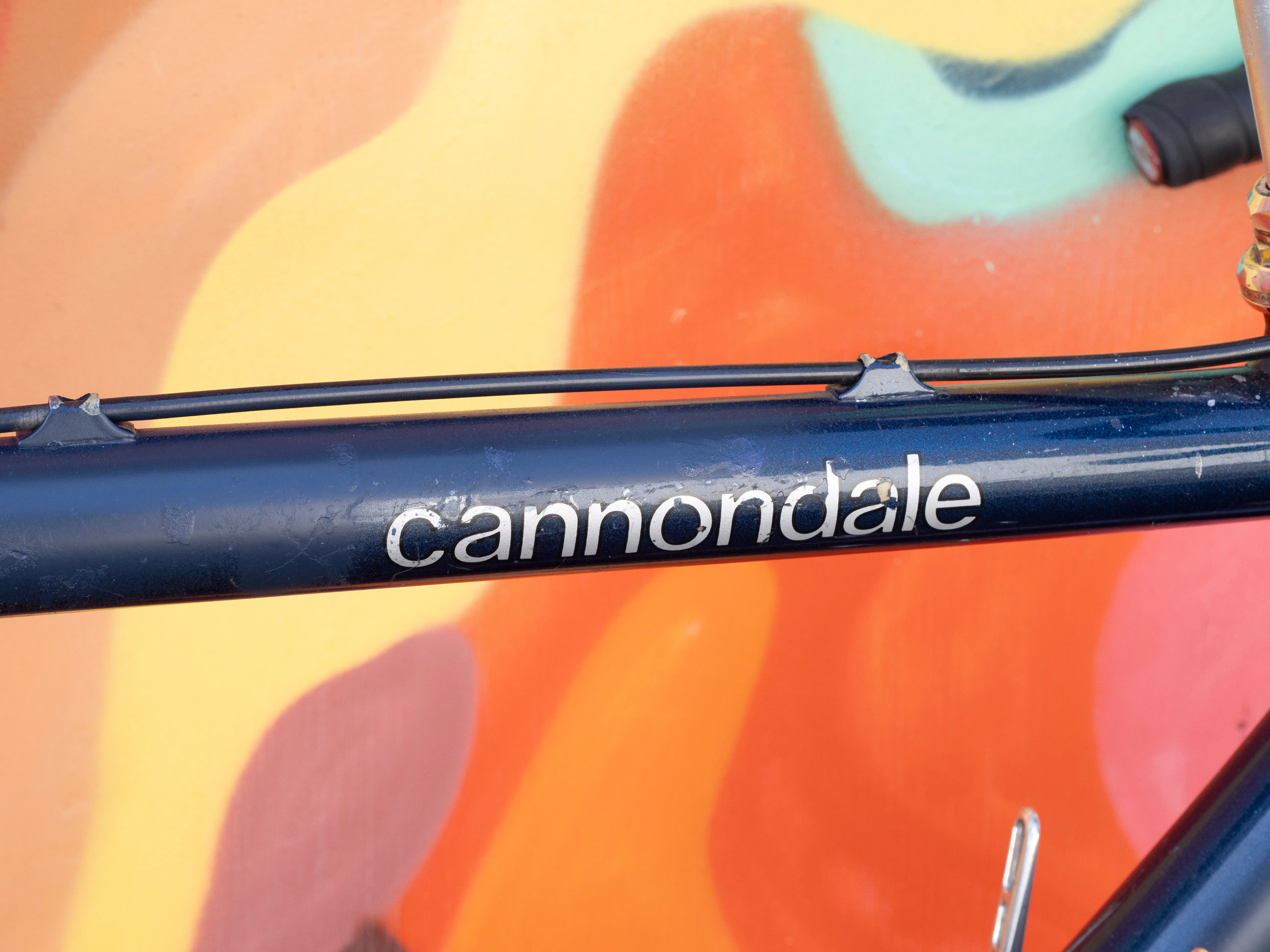 Cannondale aluminum commuter bike, navy blue, 58cm/Large