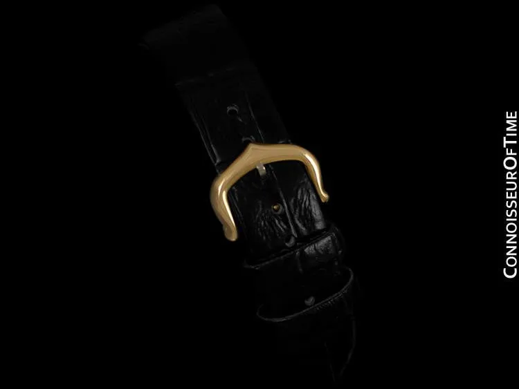 Cartier Vintage Mens Tank Watch - Gold Vermeil, 18K Gold over Sterling Silver