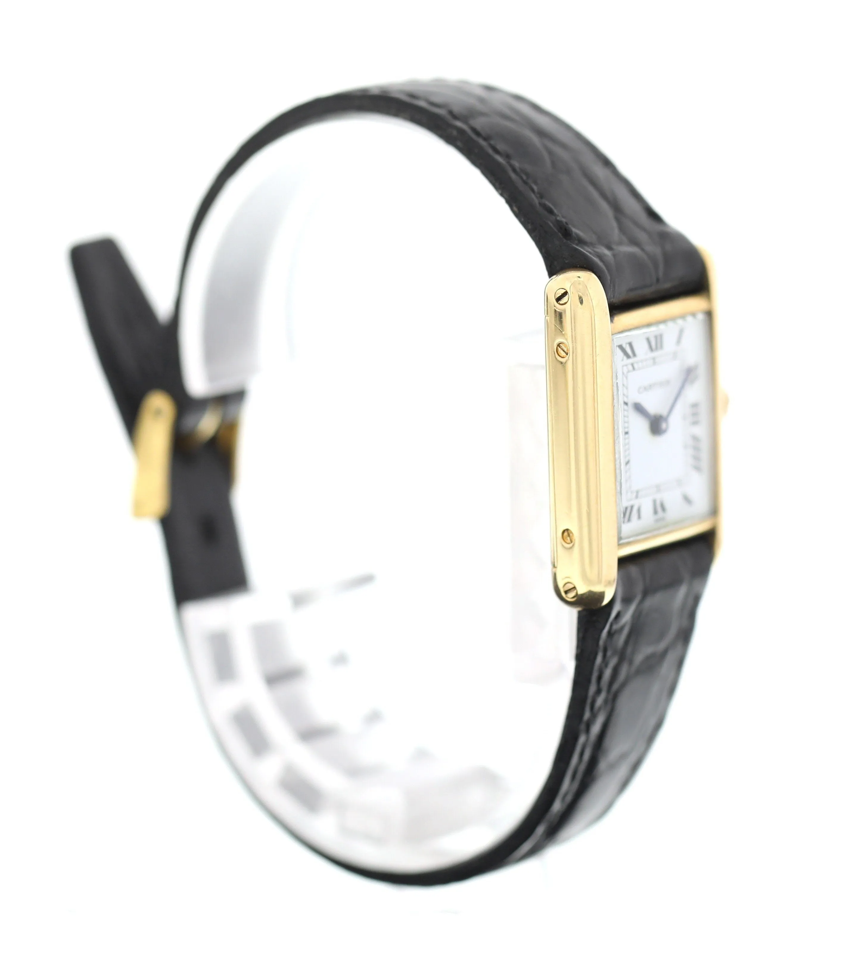 Cartier Vintage  Tank 18K Yellow Gold Ladies