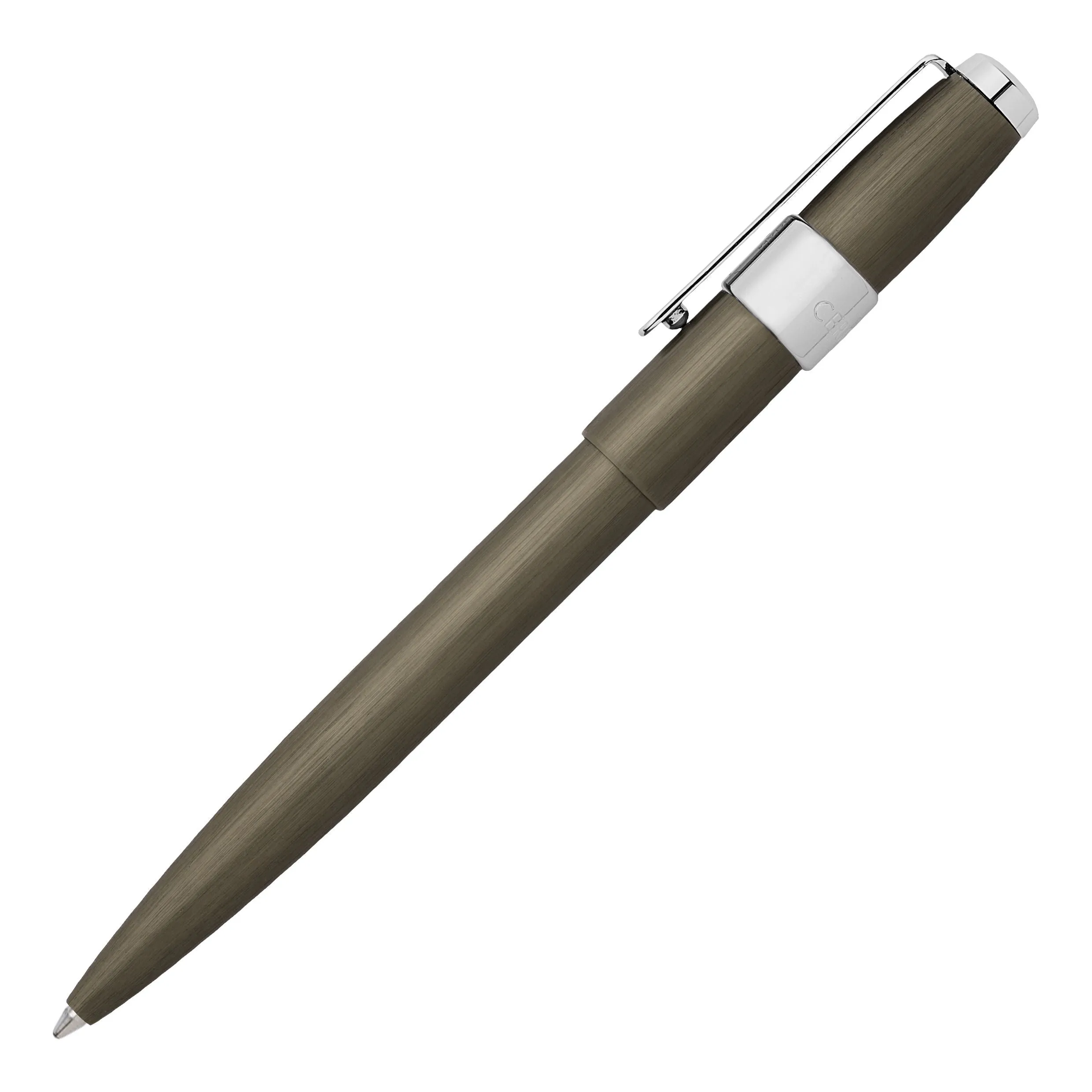 Cerruti 1881 NSW3564D-Ballpoint pen Block Brushed Gun