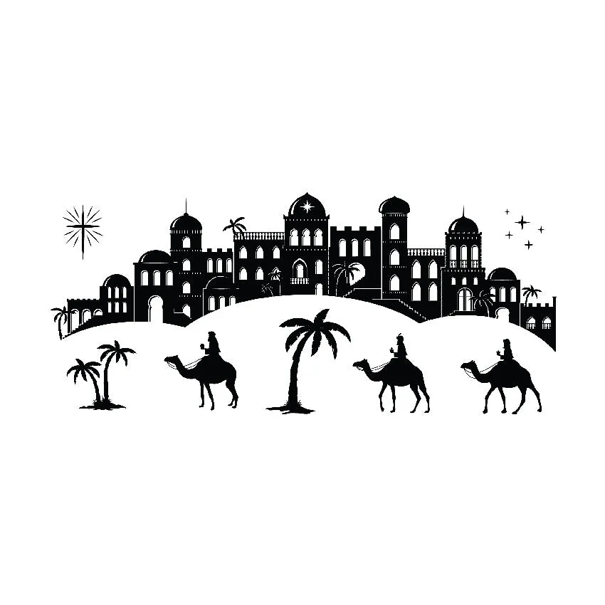 Chloe's Creative Cards Photopolymer Stamp Set (DL) - Bethlehem